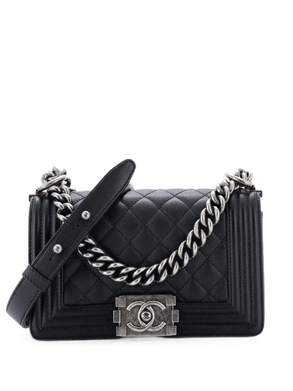 Boy Flap Bag Quilted Caviar Small crossbody bag