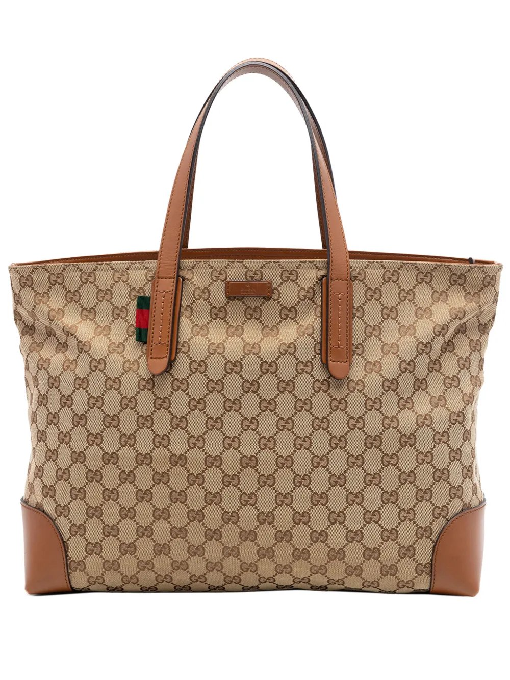 2016-2026 GG Canvas Web tote bag