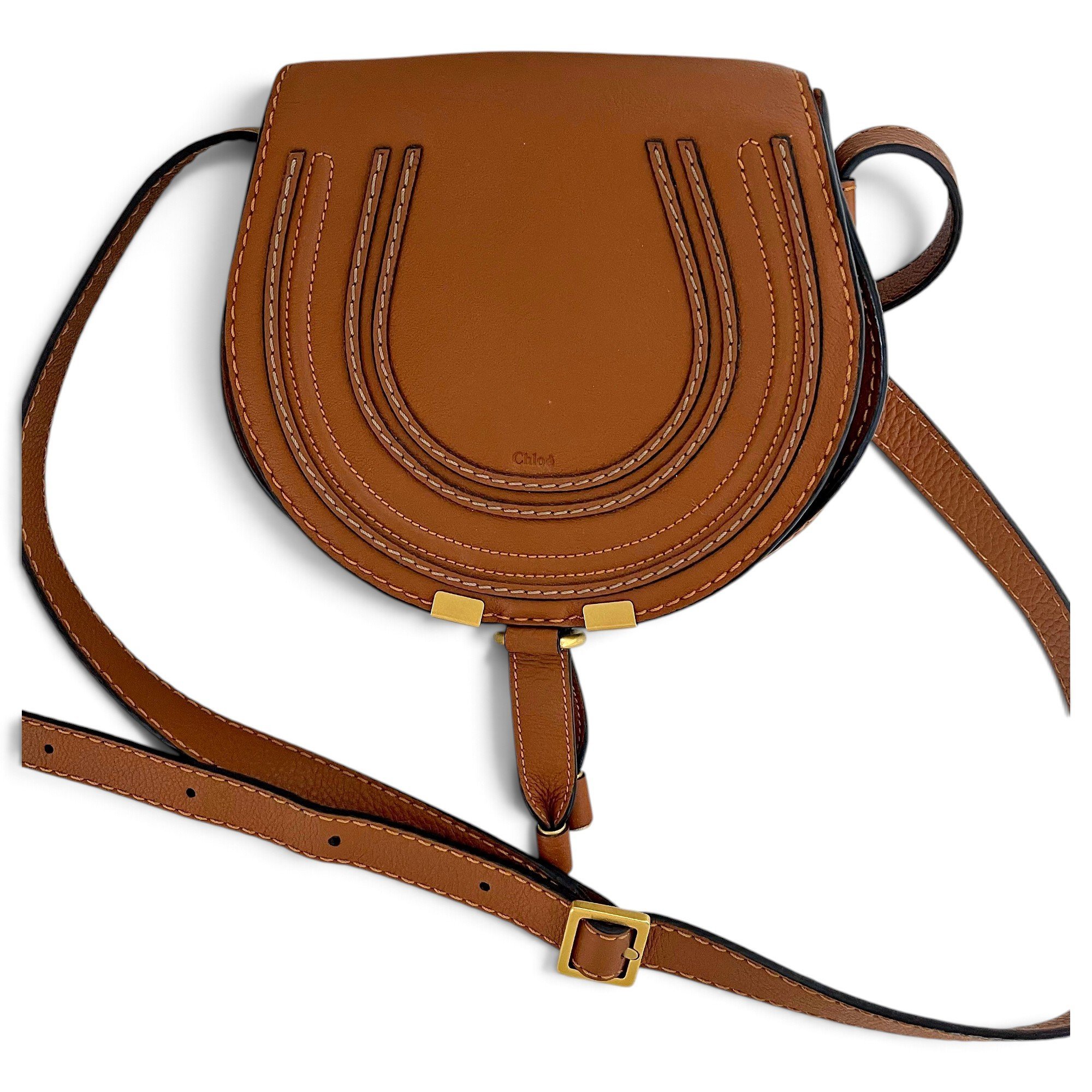 Marcie leather handbag