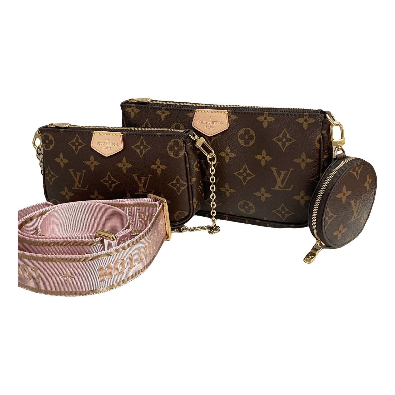 Multi Pochette Accessoires leather handbag