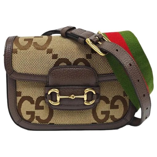 Handle Horsebit 1955 cloth mini bag