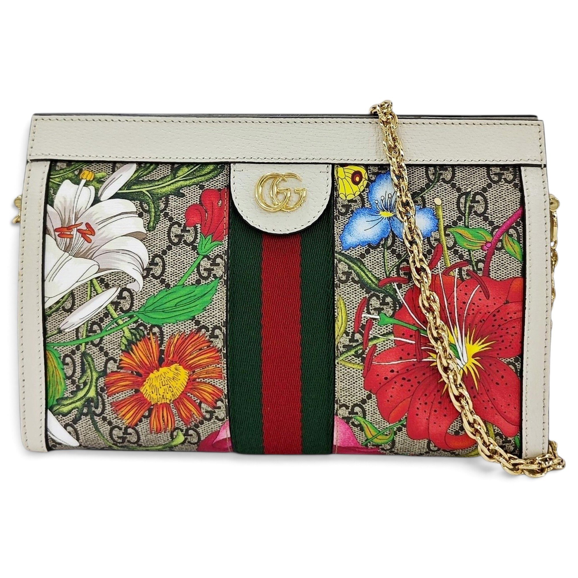 Ophidia leather handbag