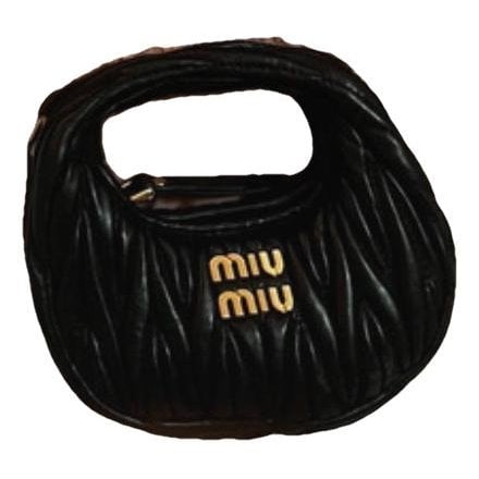 Miu Wander leather mini bag