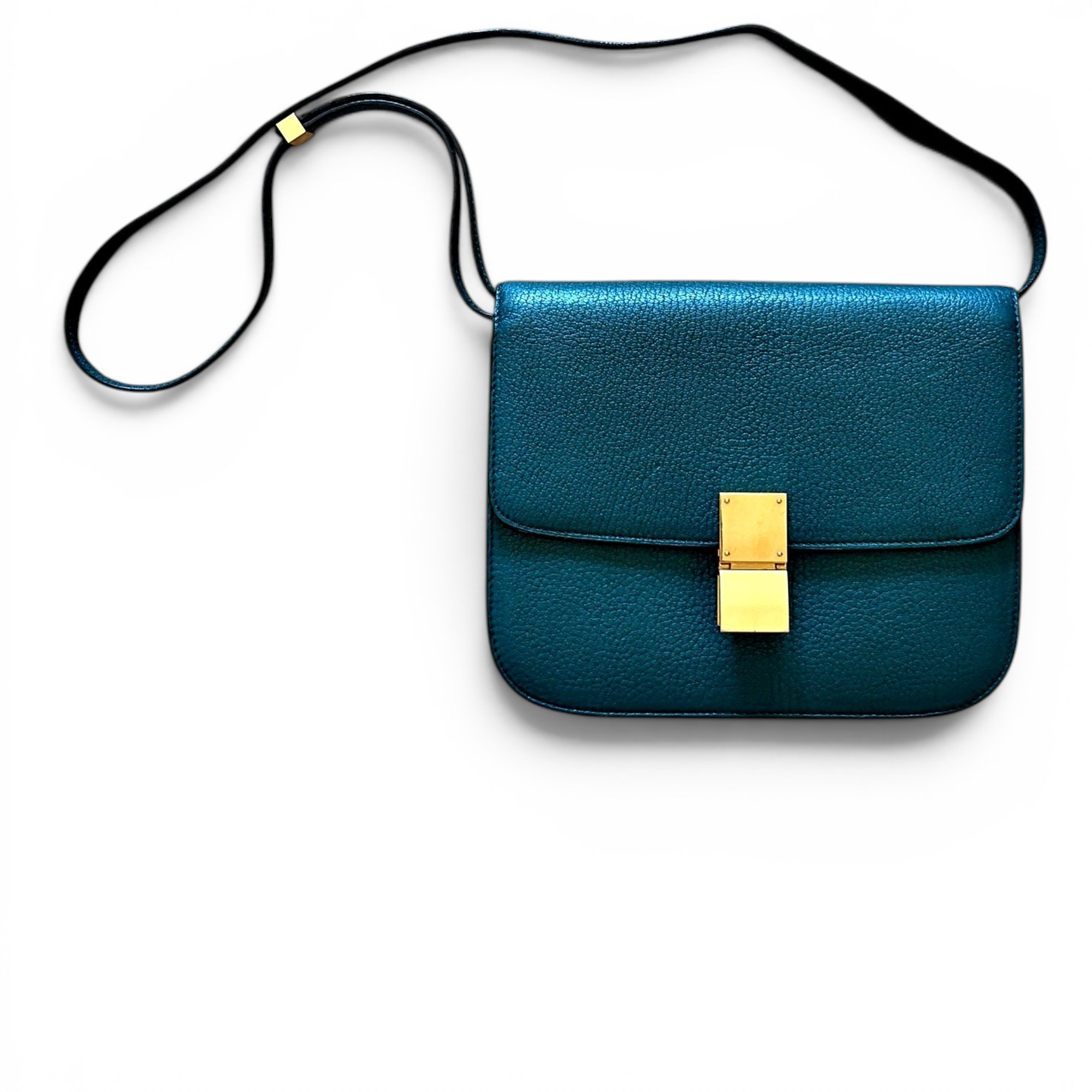Classic leather handbag