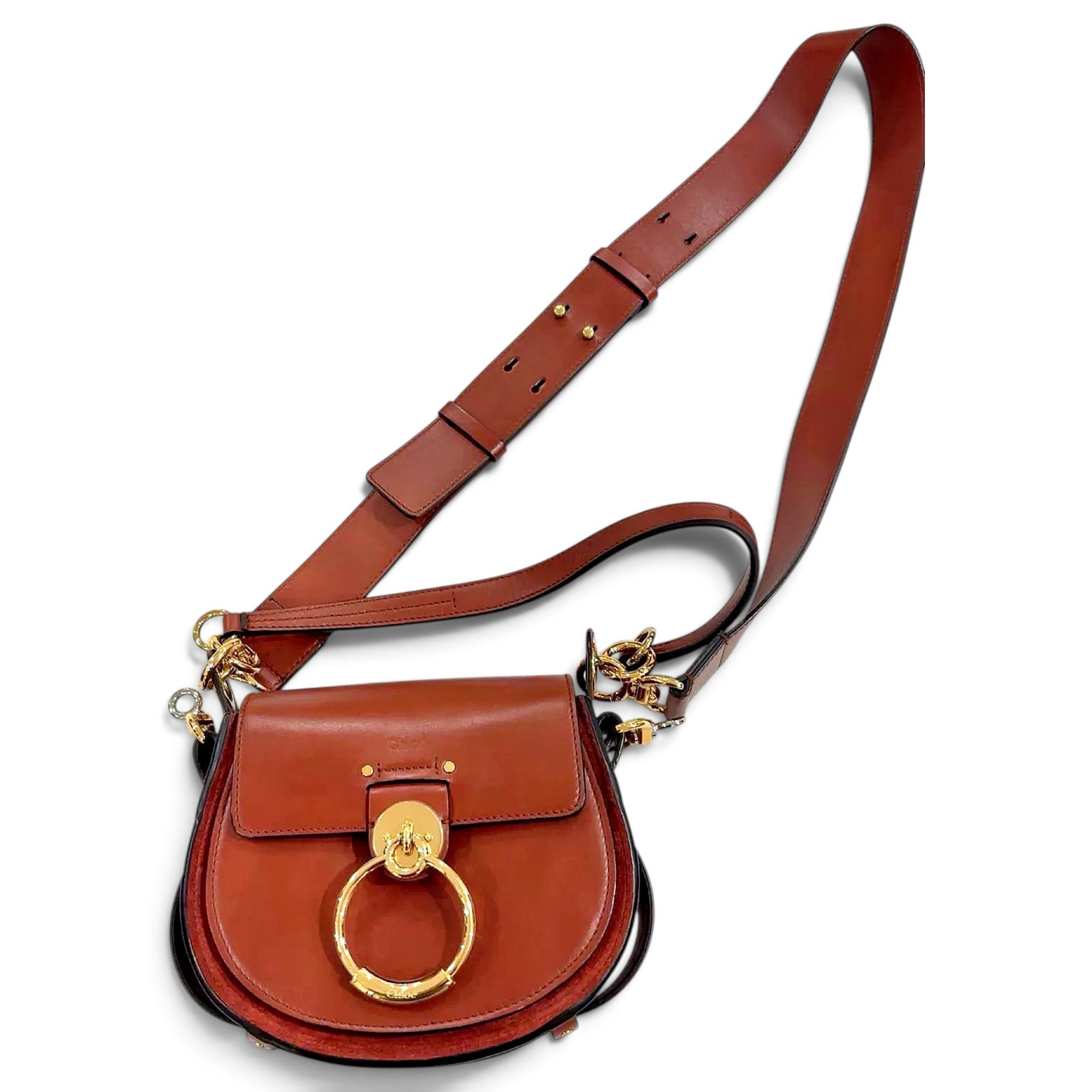 Tess leather crossbody bag