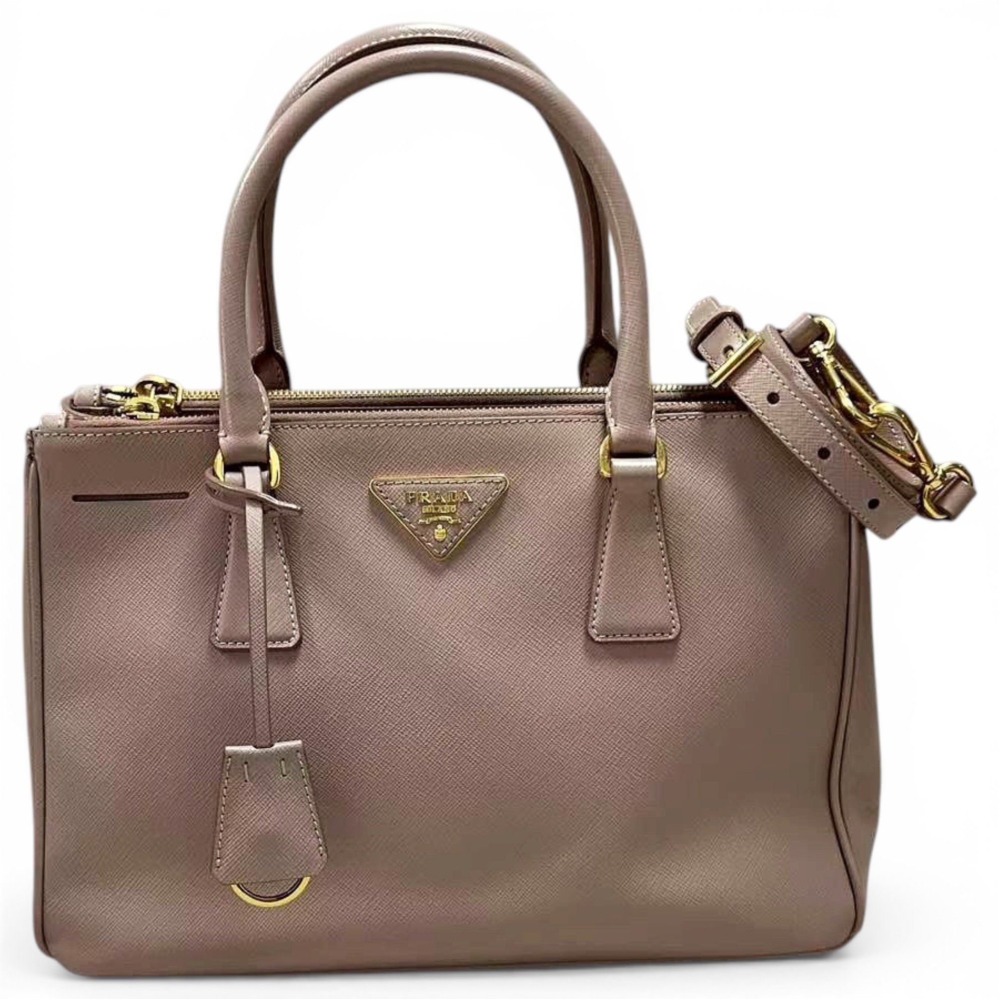 Galleria leather handbag