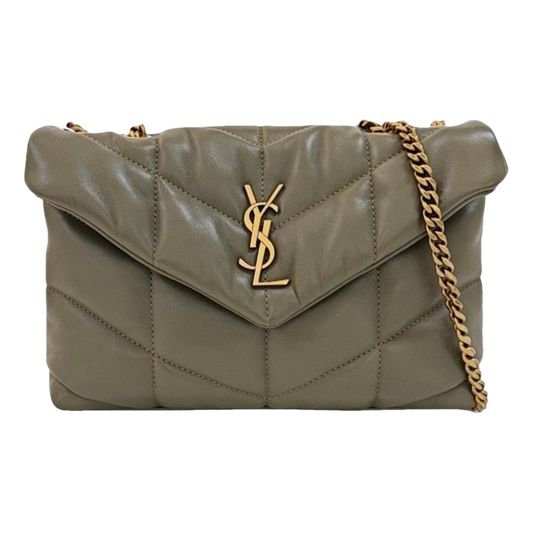 Loulou Puffer leather crossbody bag