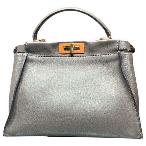 Peekaboo leather handbag