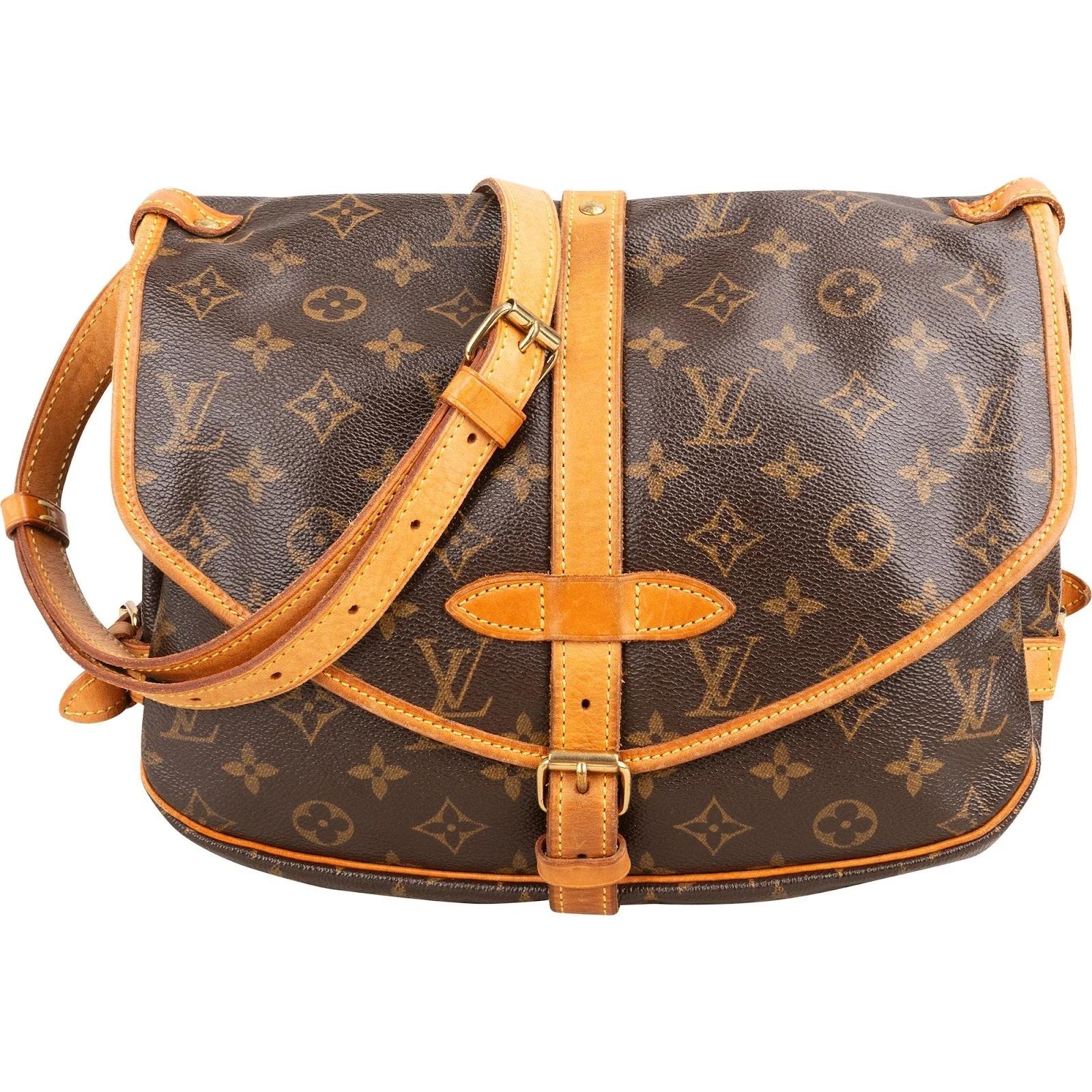 Saumur leather crossbody bag