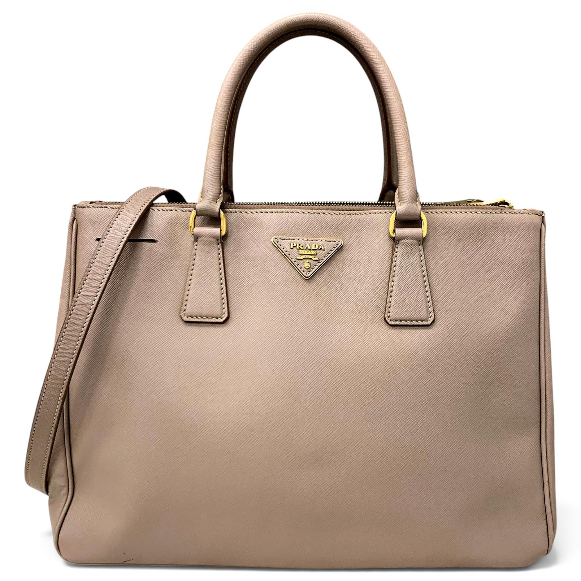 Galleria leather handbag