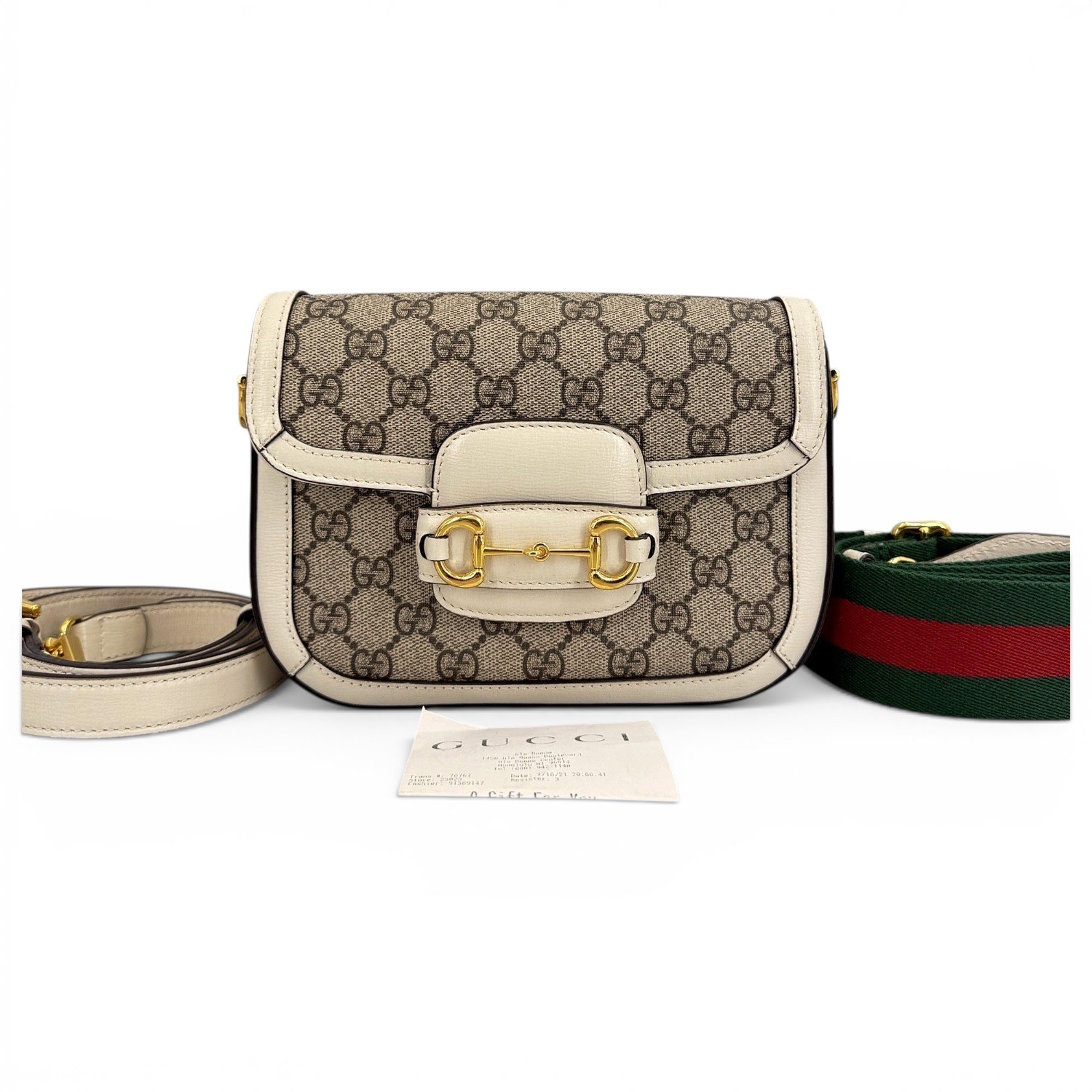 Horsebit 1955 leather handbag