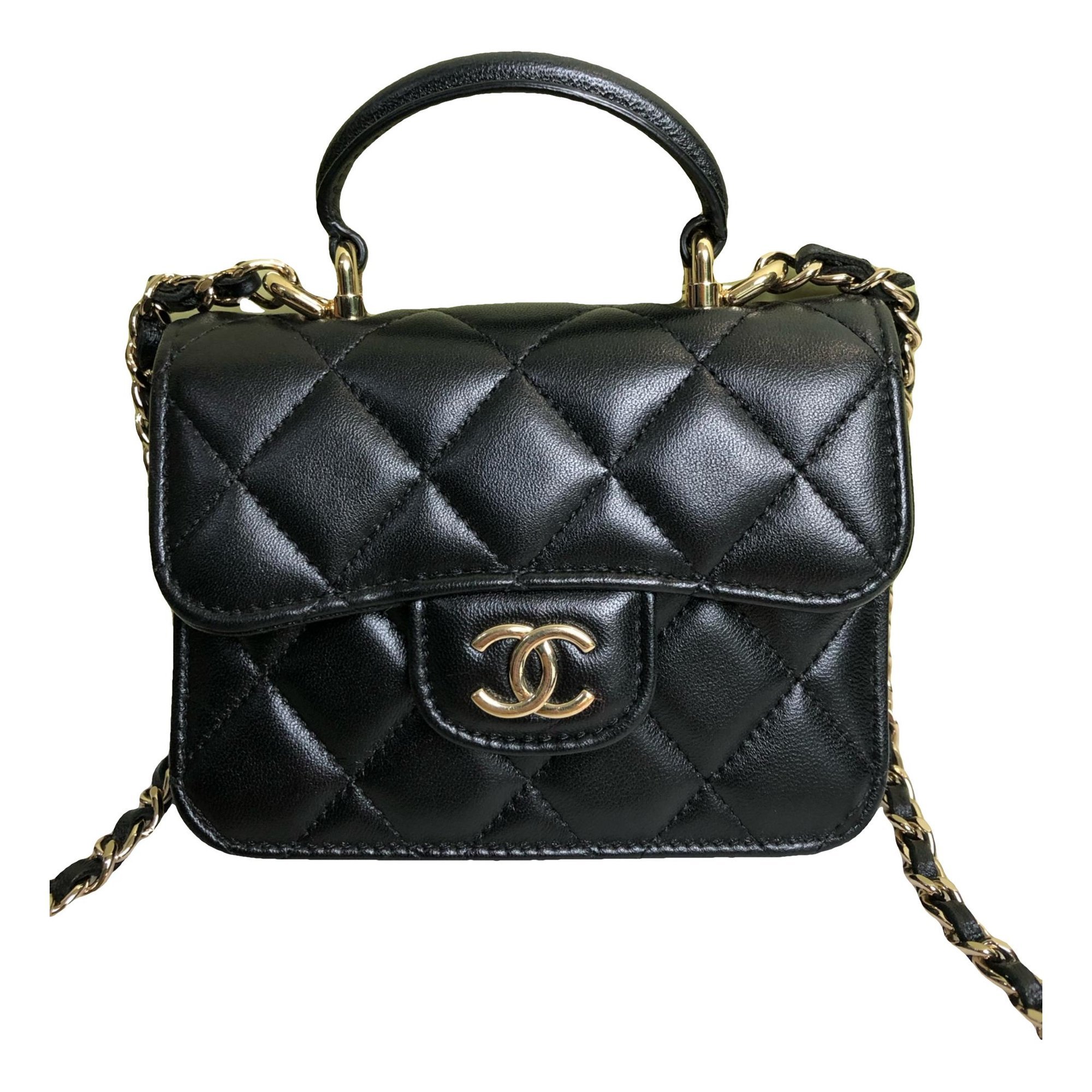 Timeless Classique Top Handle leather handbag