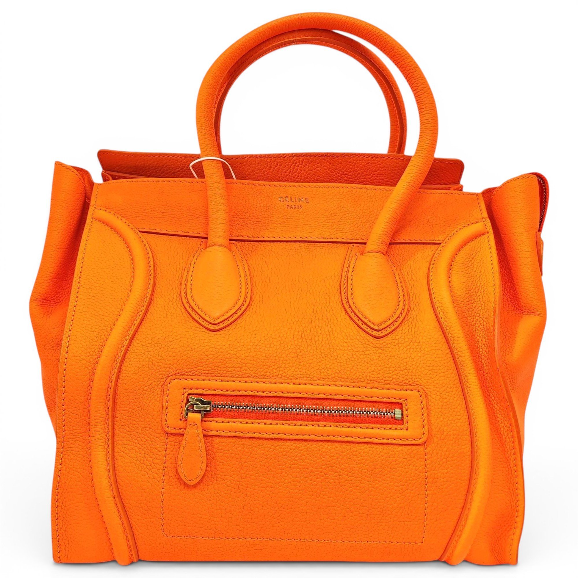 Luggage leather handbag
