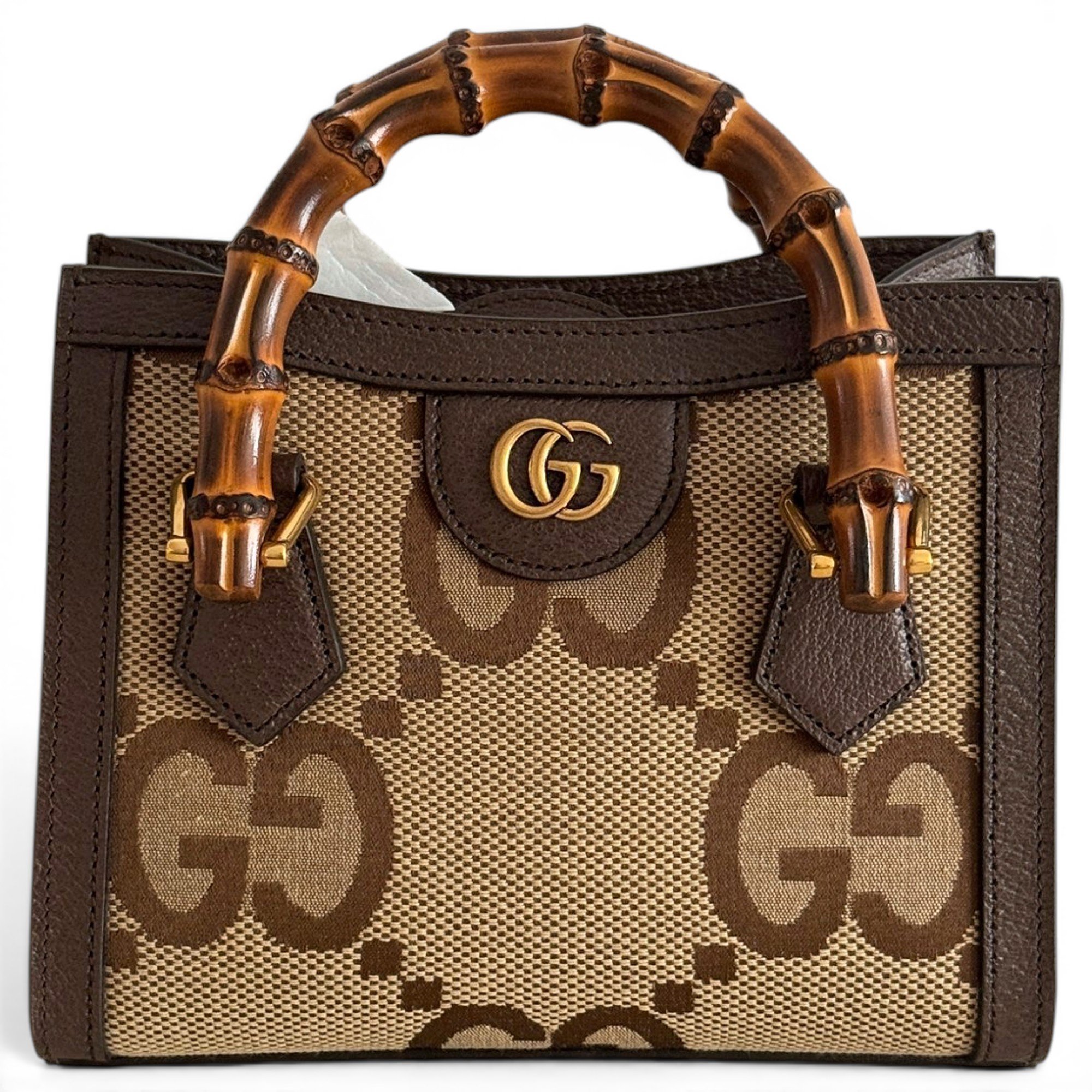 Diana Bamboo leather tote
