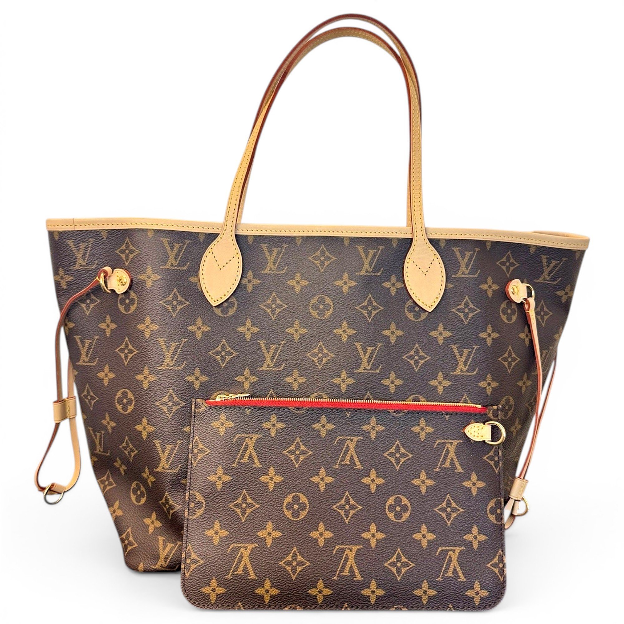 Neverfull leather handbag