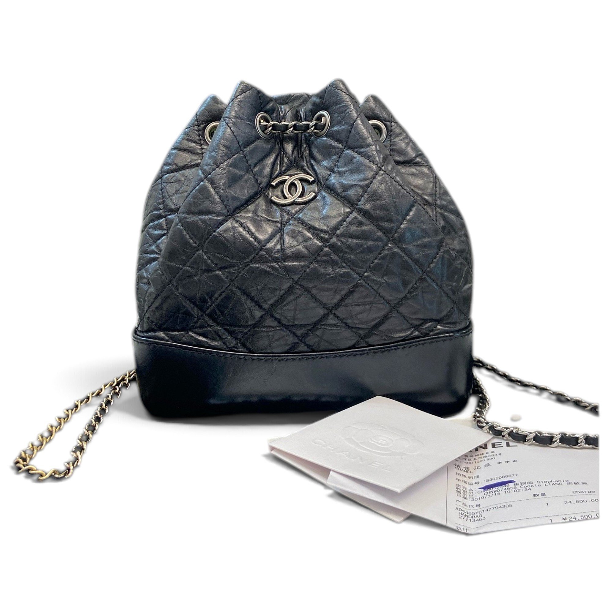 Gabrielle leather backpack