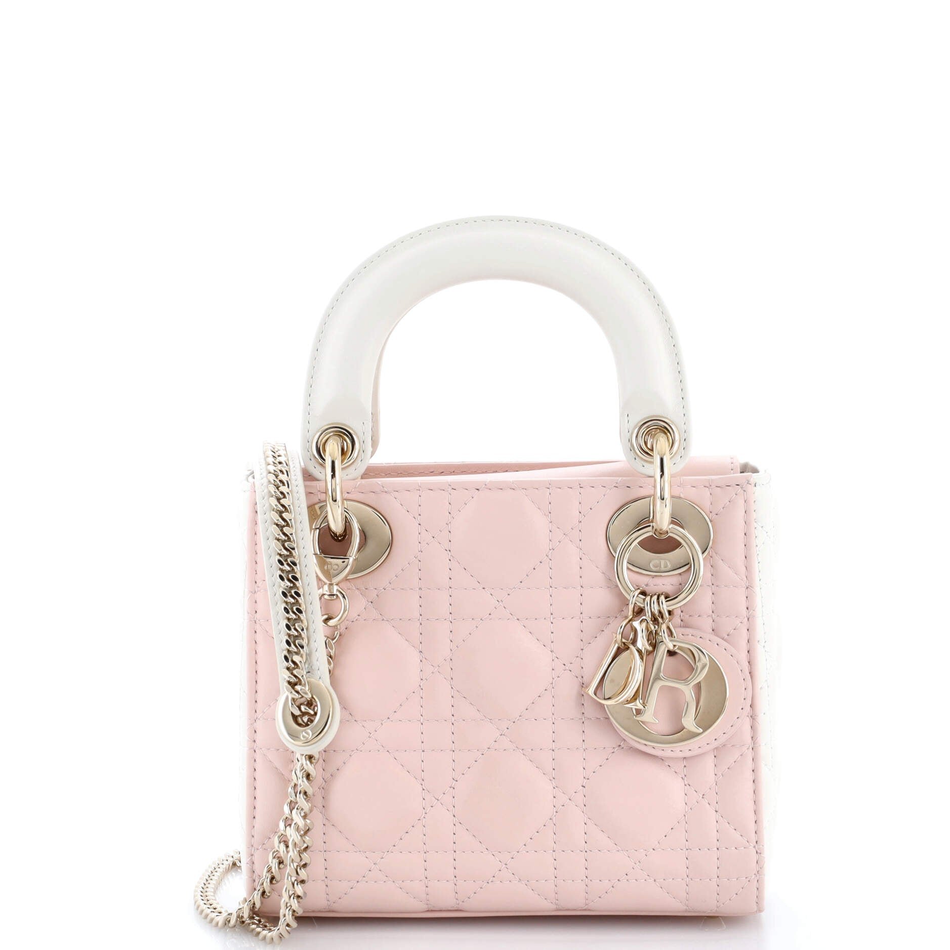 Dior Lady Dior Chain Bag Cannage Quilt Lambskin Mini