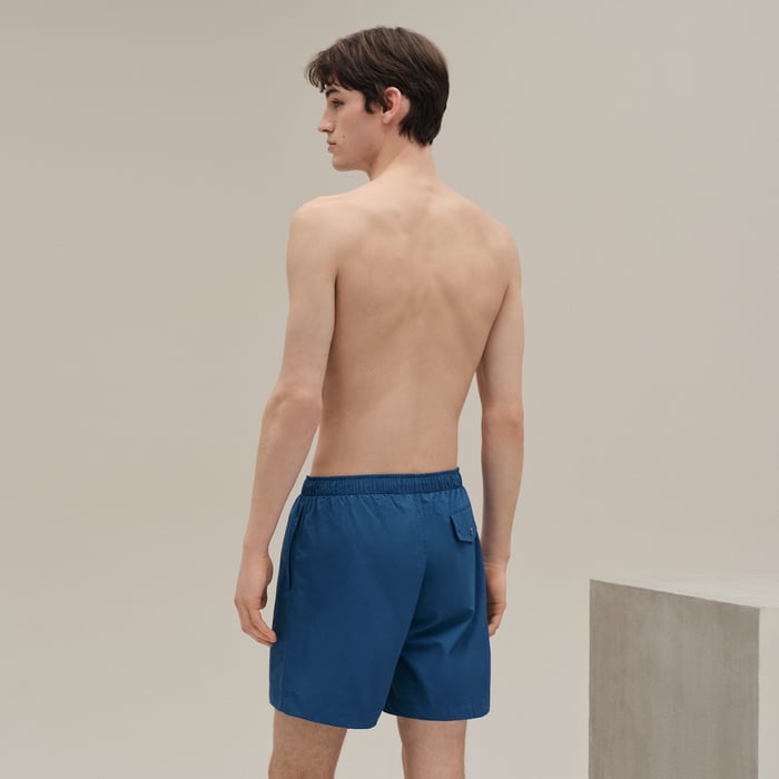 Bleu Amiral "H Fantome" Swim Trunks