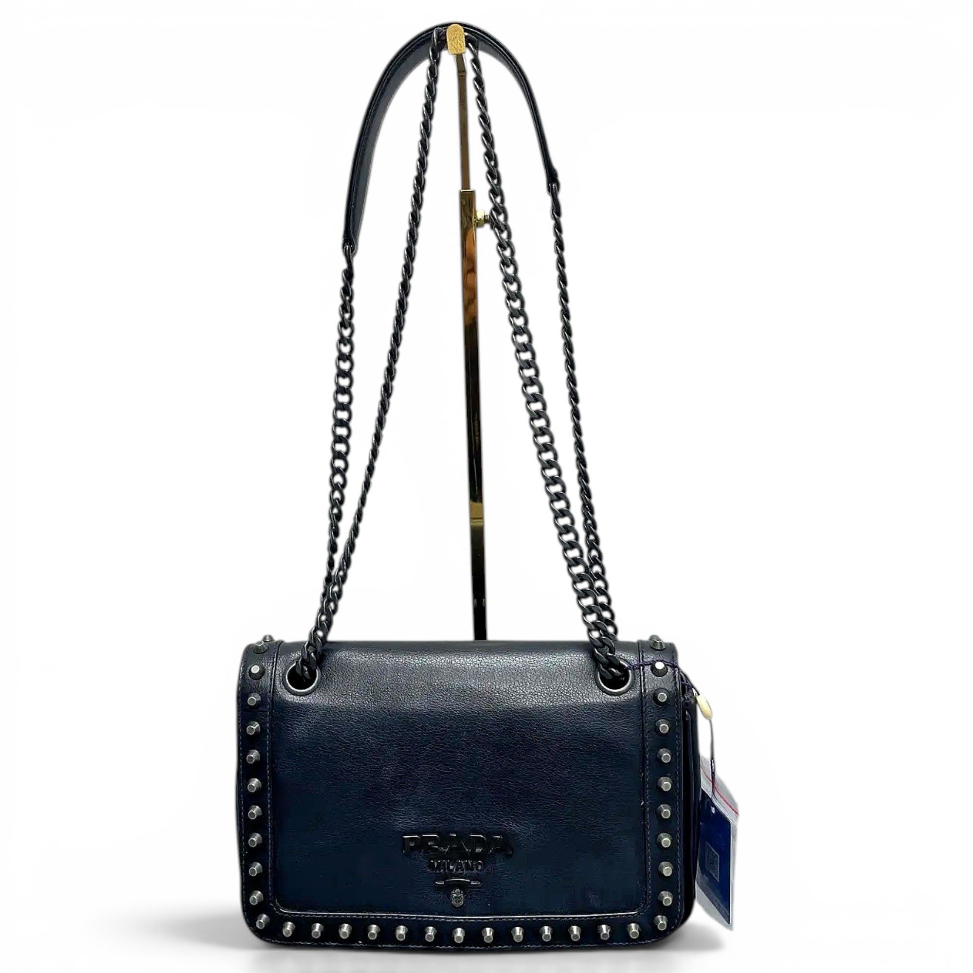 Leather crossbody bag