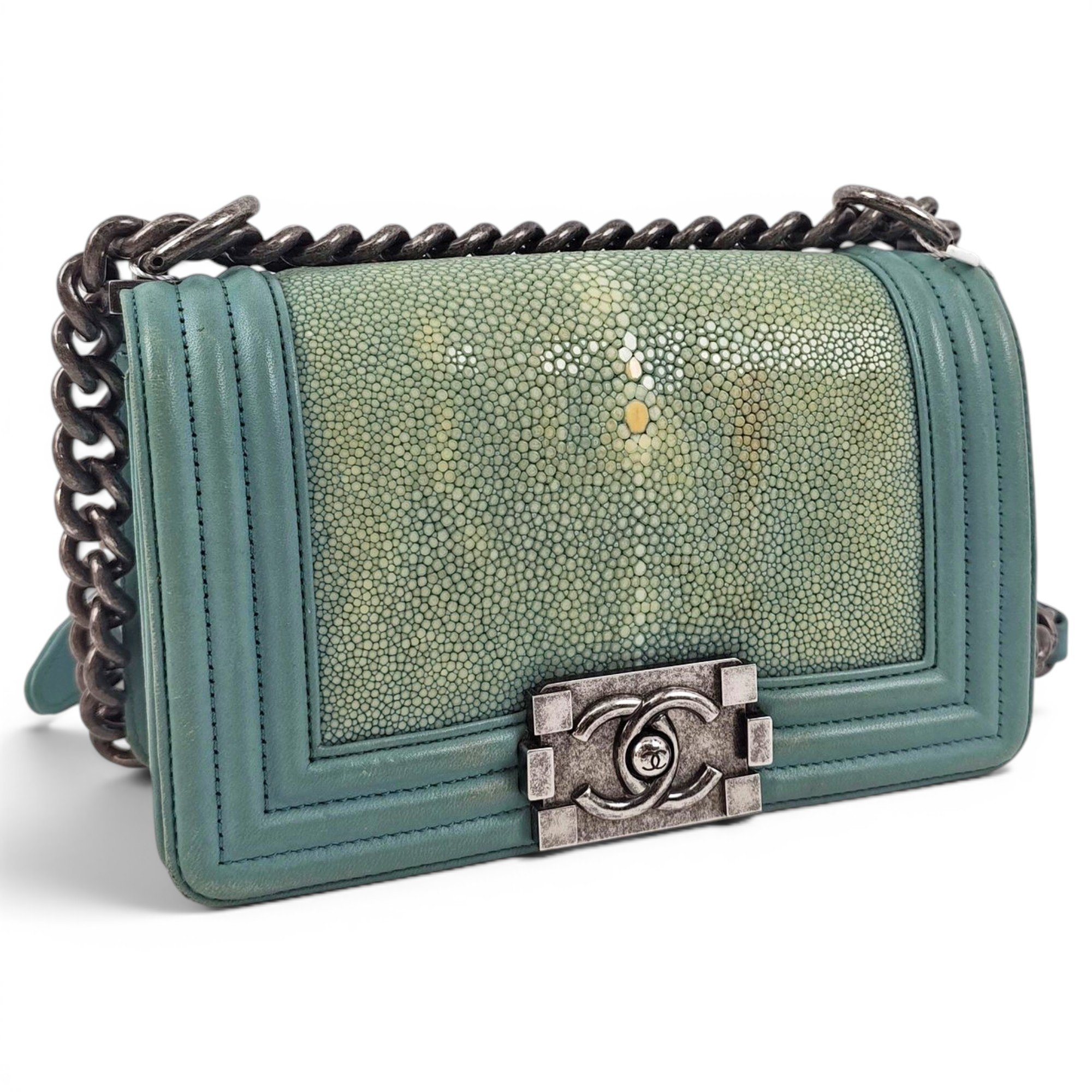Leather handbag