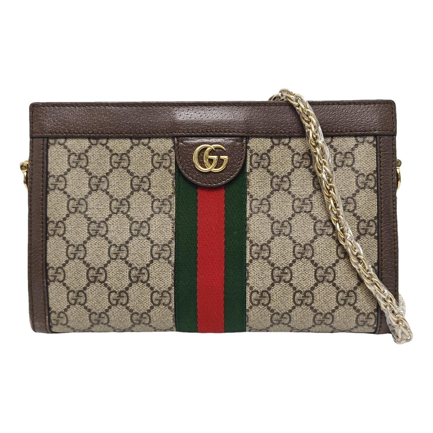 Ophidia leather handbag