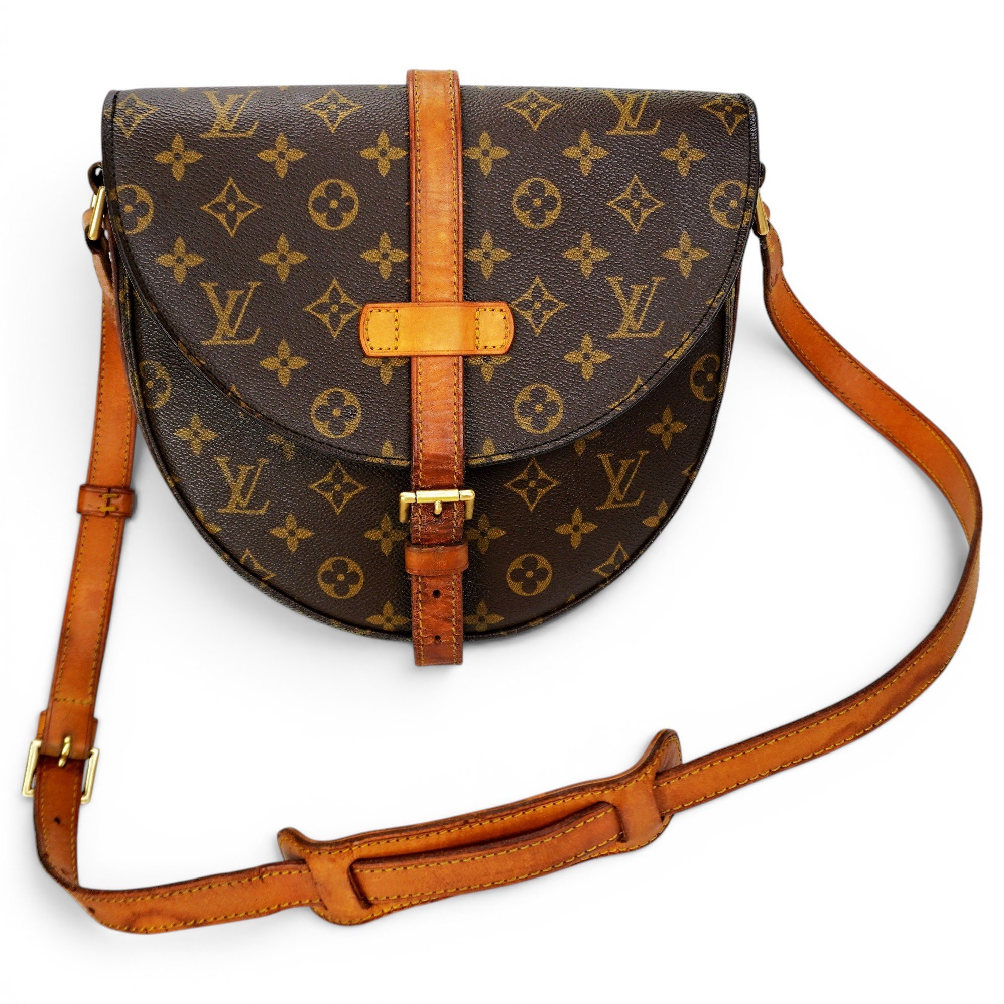 Chantilly leather crossbody bag