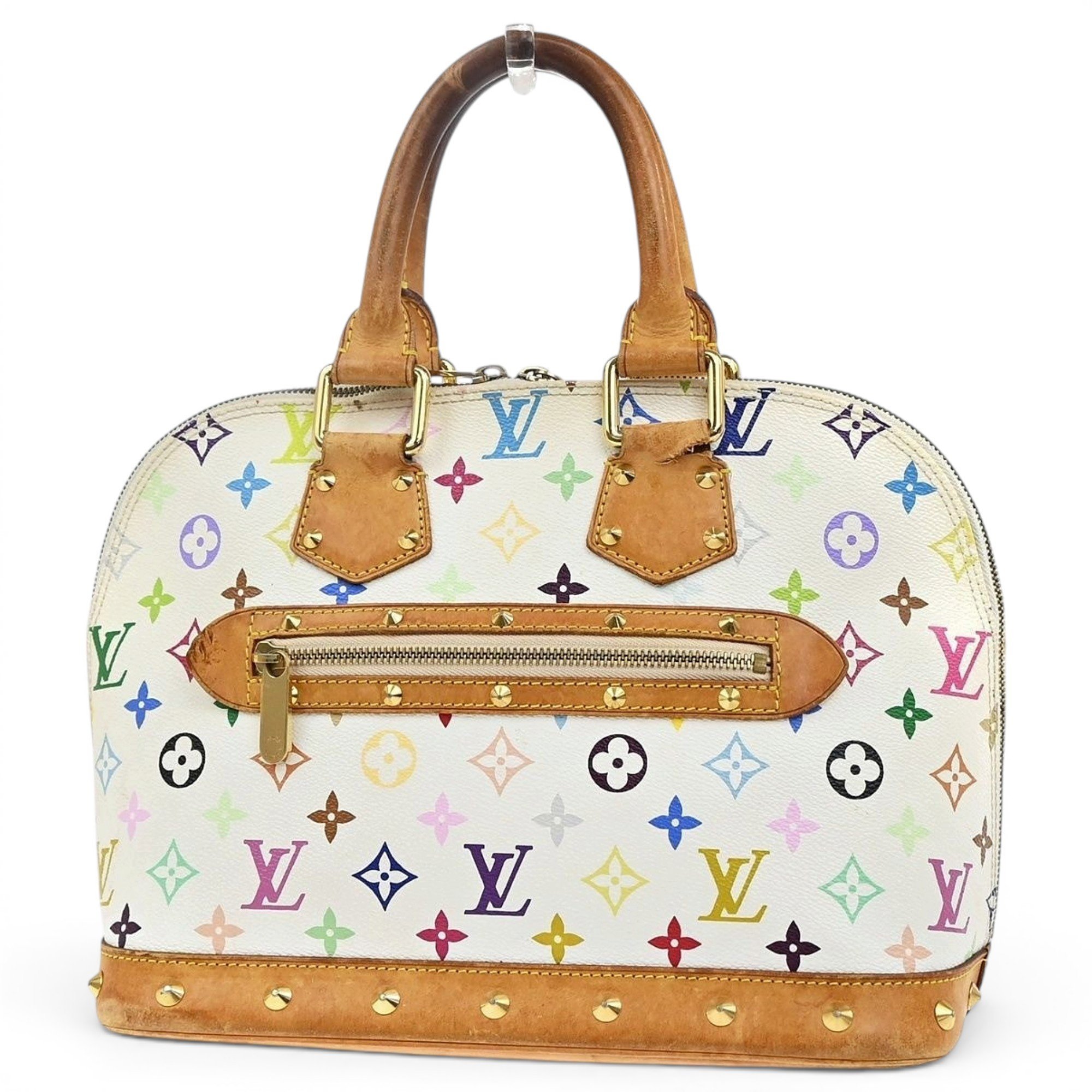 Alma leather handbag