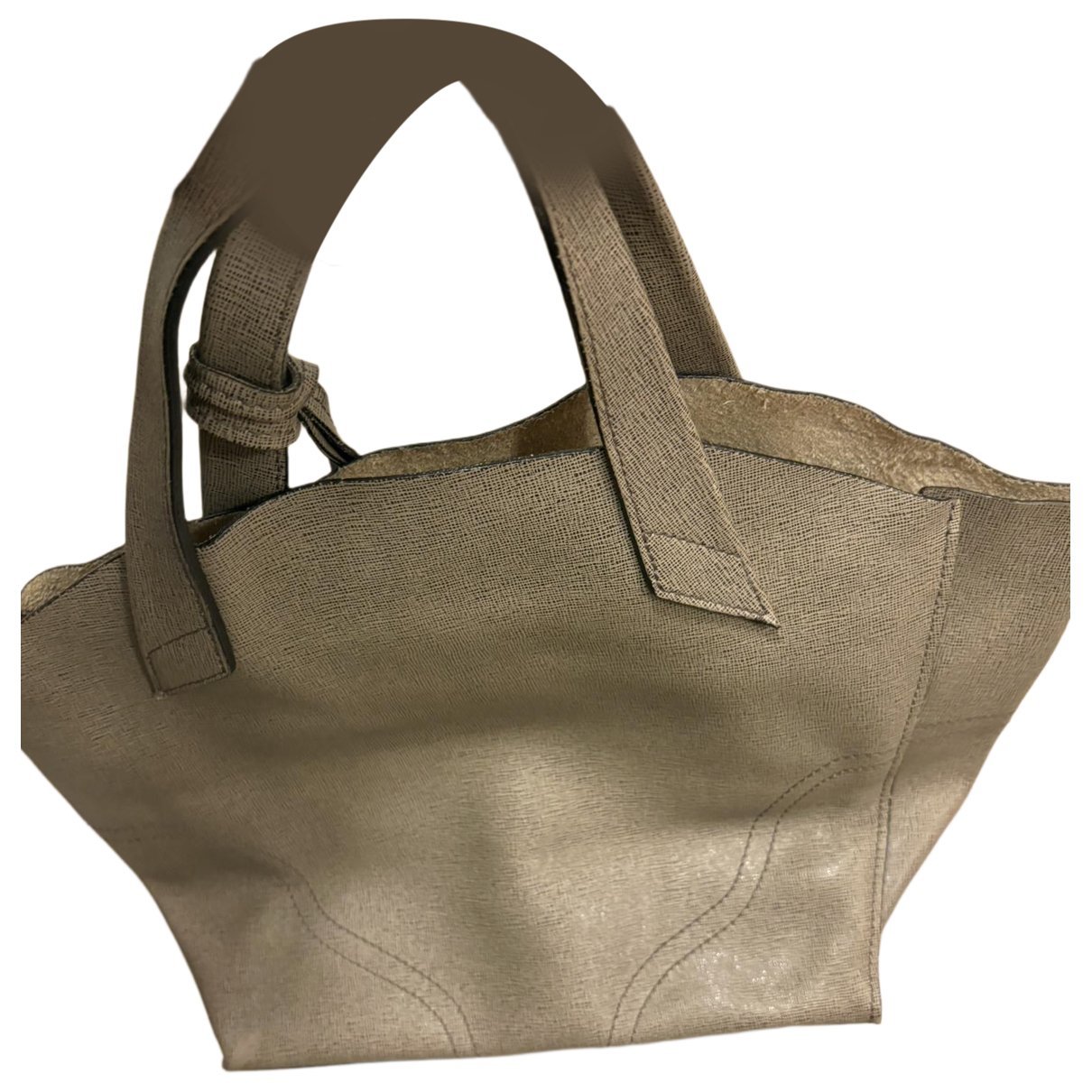 Leather handbag