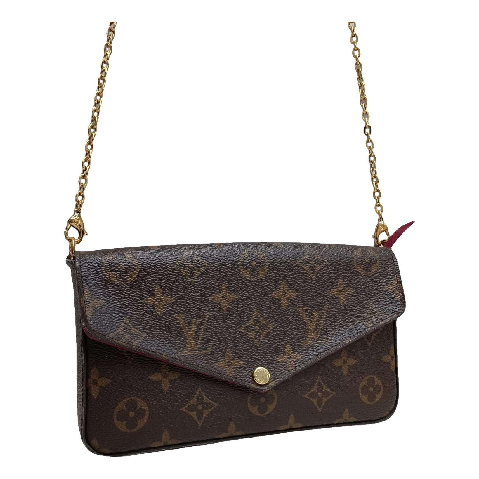 Louis Vuitton Félicie leather crossbody bag