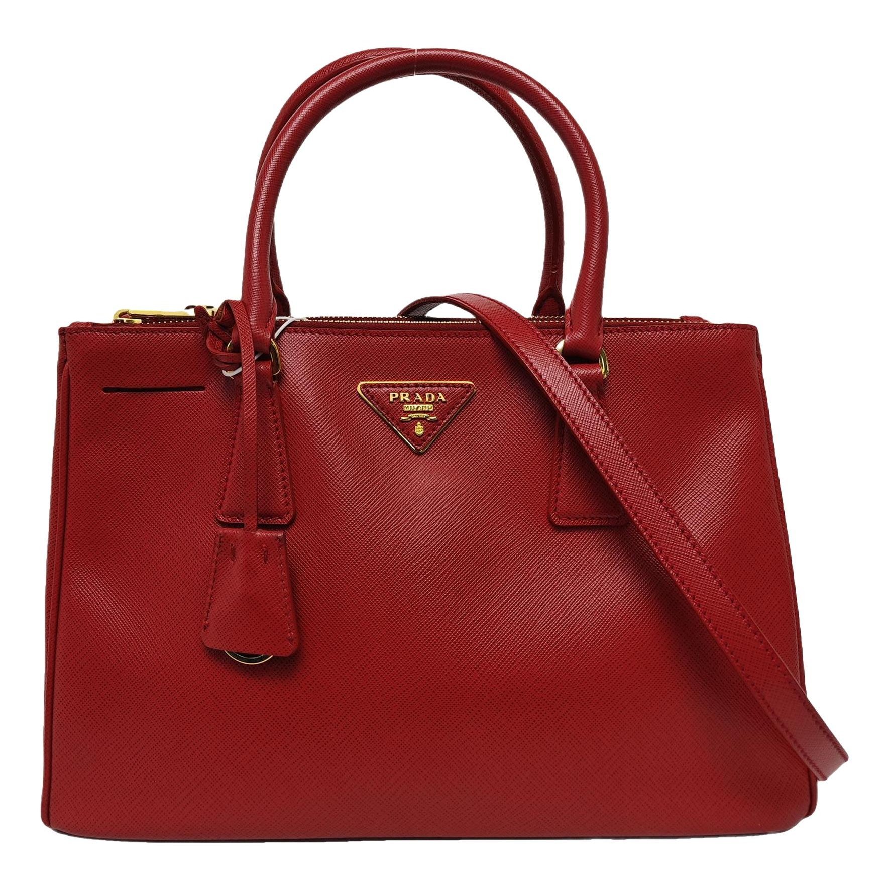 Galleria leather handbag