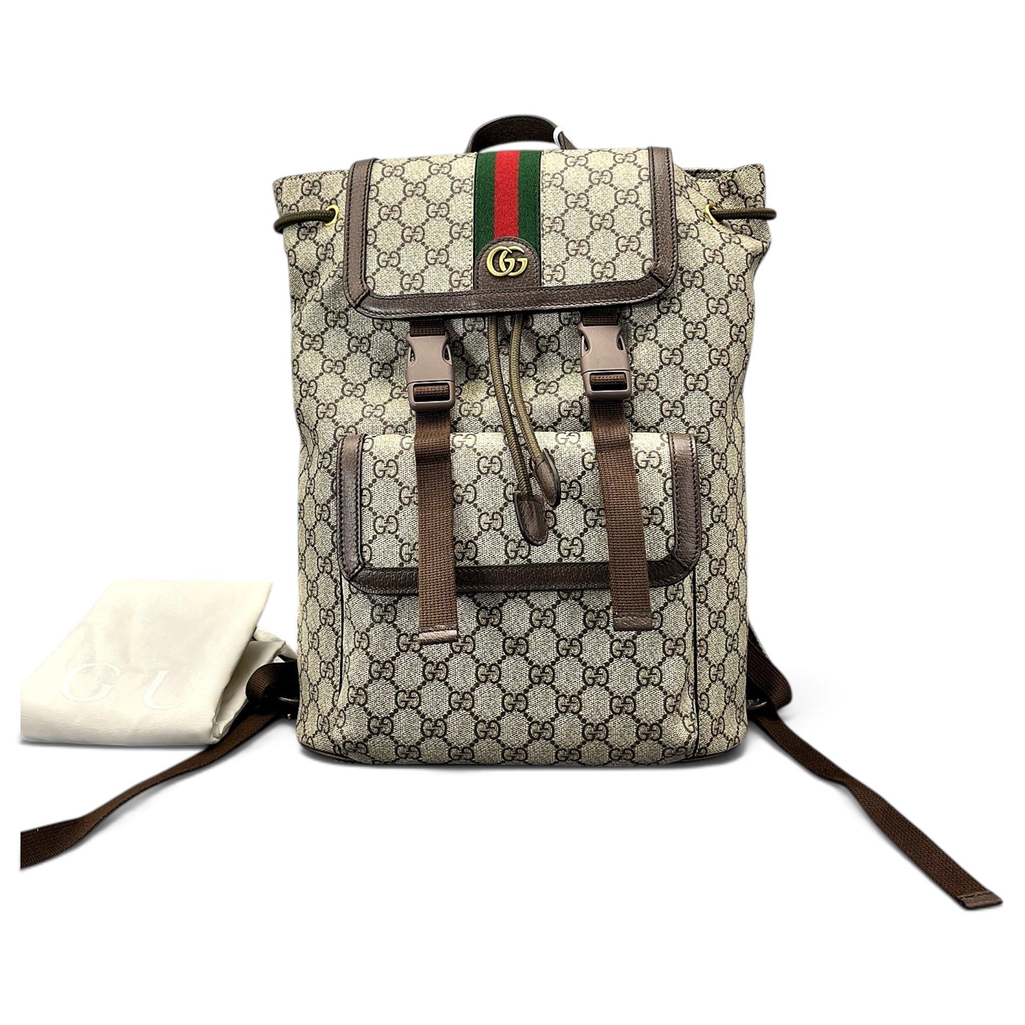 Ophidia leather backpack