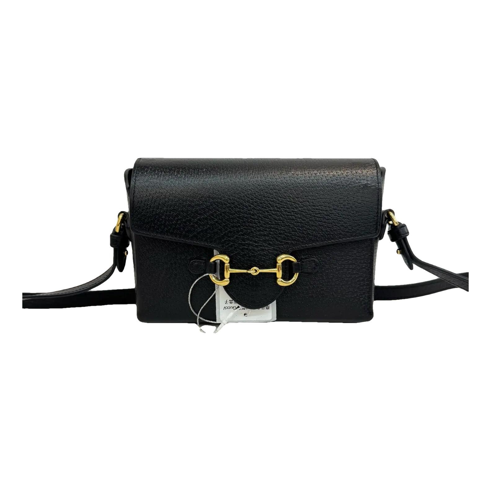 Leather crossbody bag