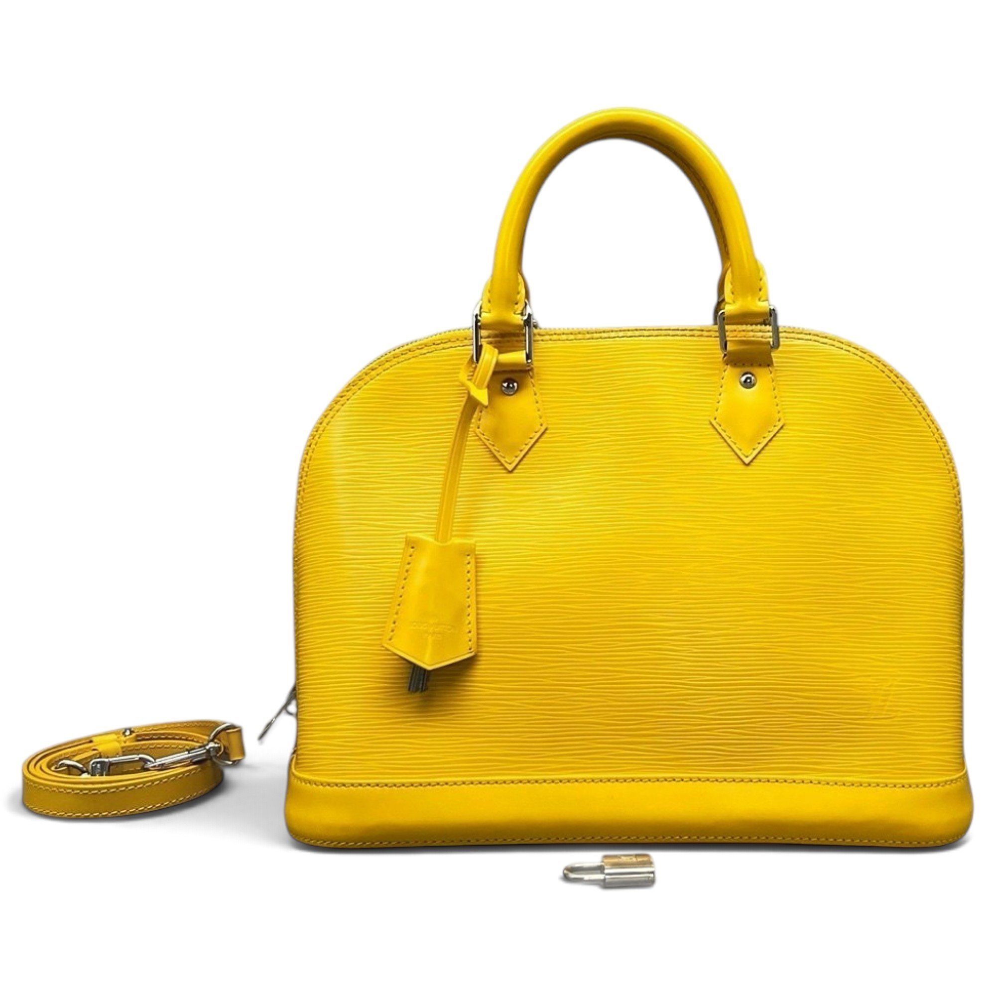 Alma leather handbag