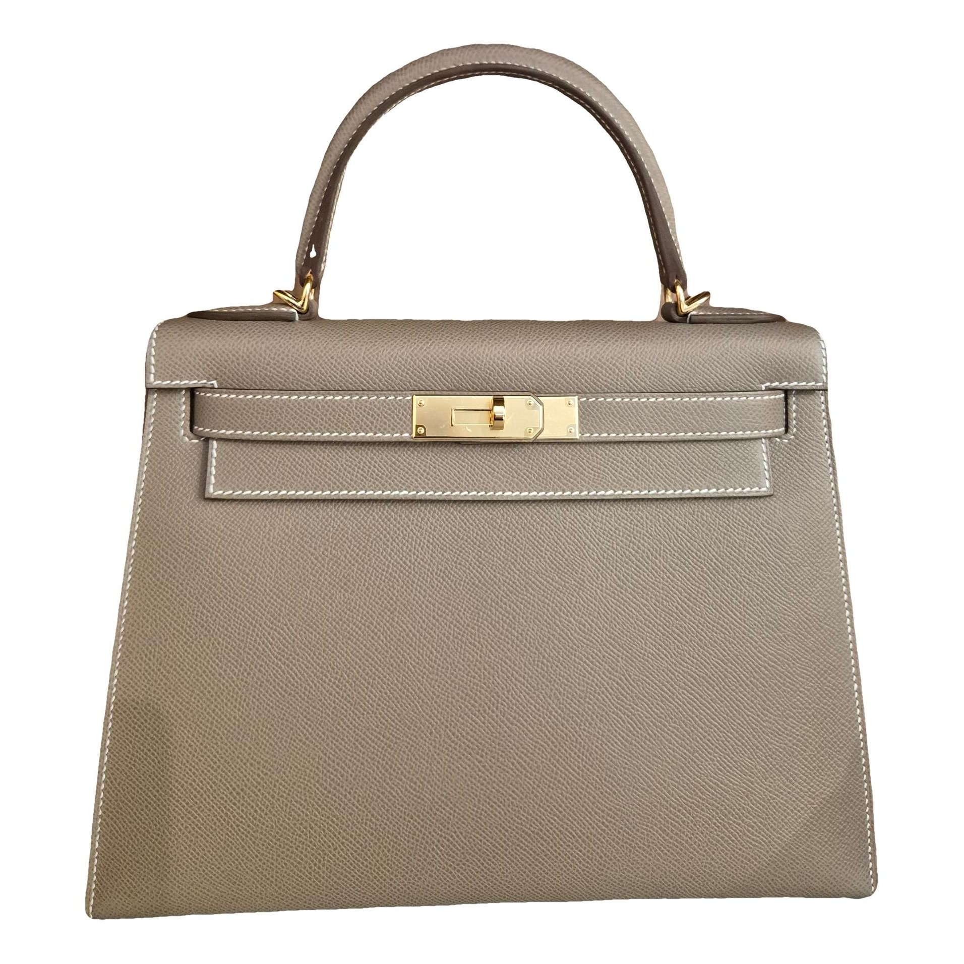 Kelly 28 leather handbag