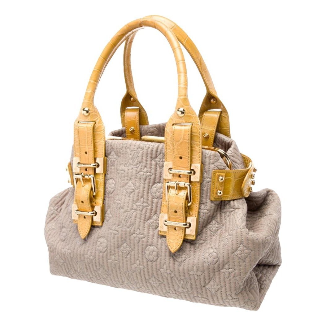 Motard leather handbag