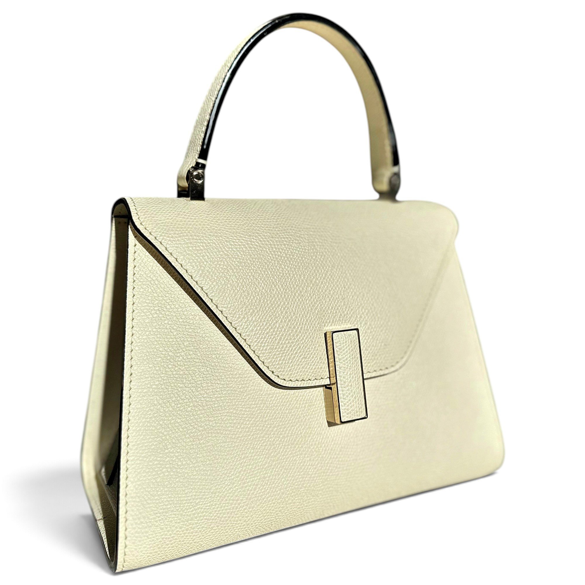 Iside leather handbag