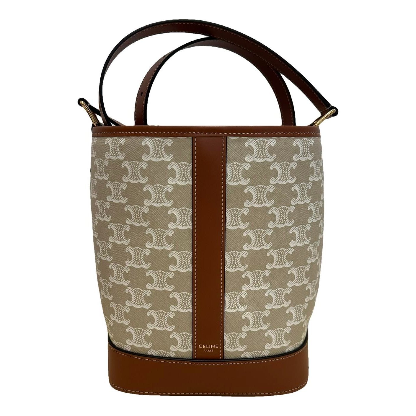 SAC SEAU leather handbag