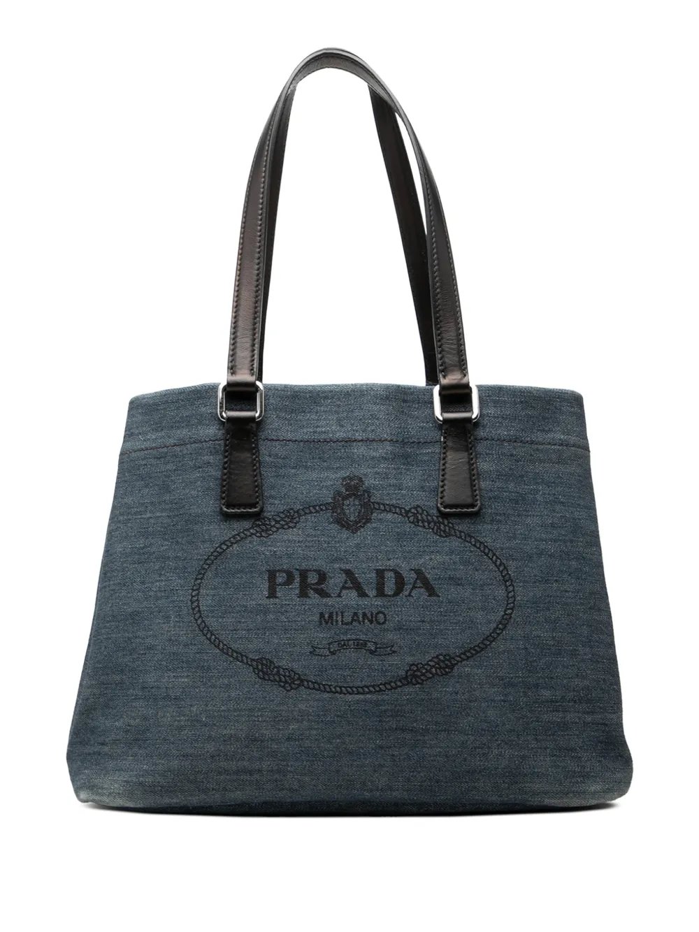 2000-2026 Logo Denim tote bag