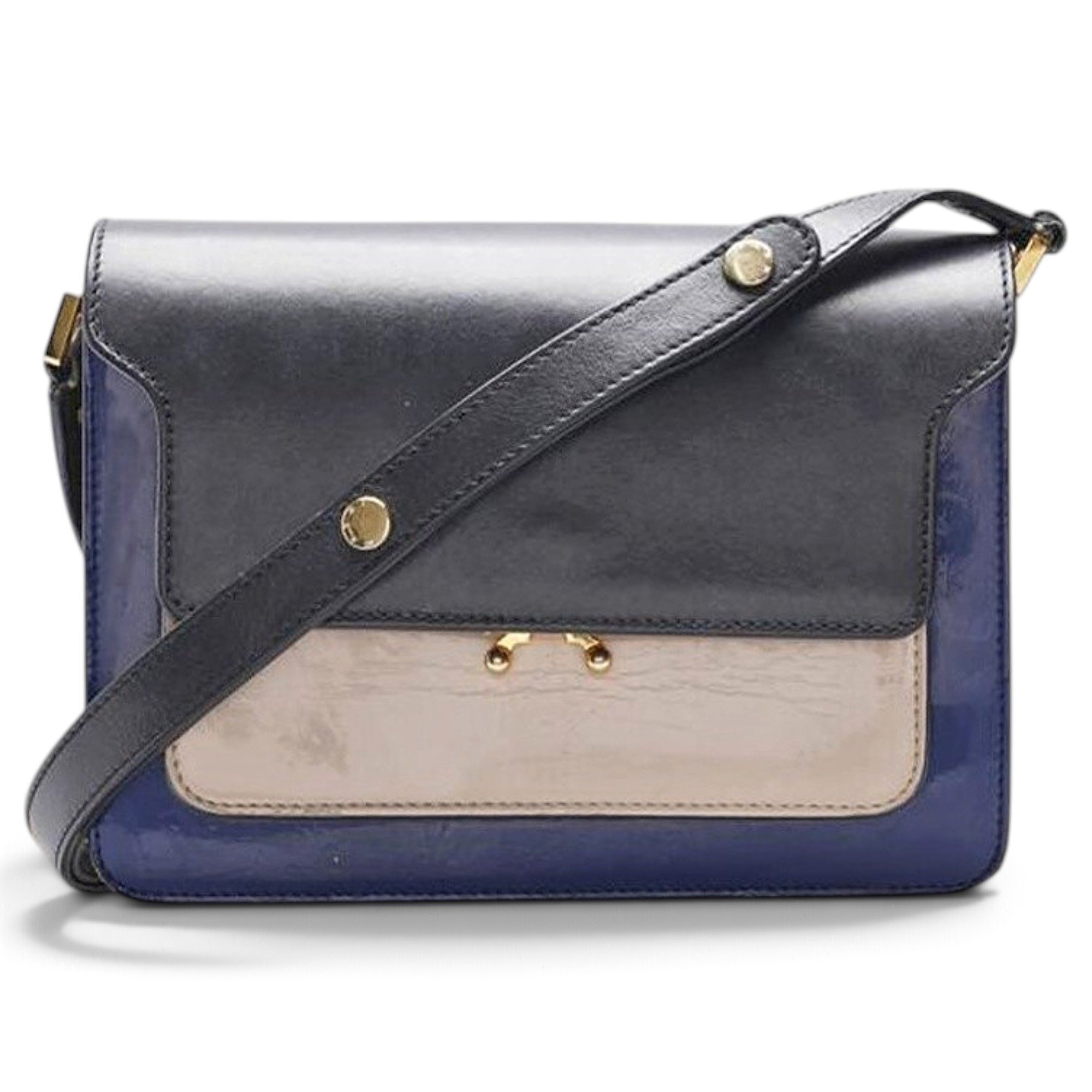 Marni Trunk leather handbag