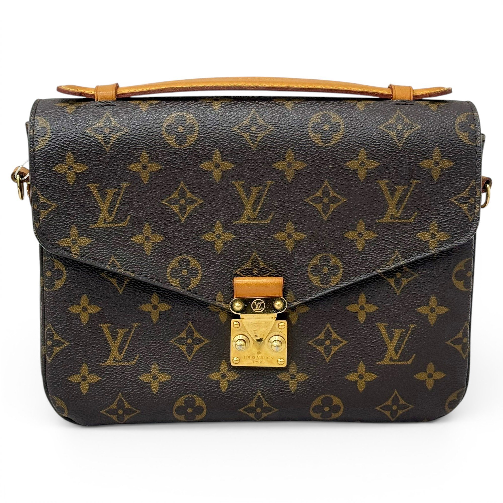 Metis leather handbag