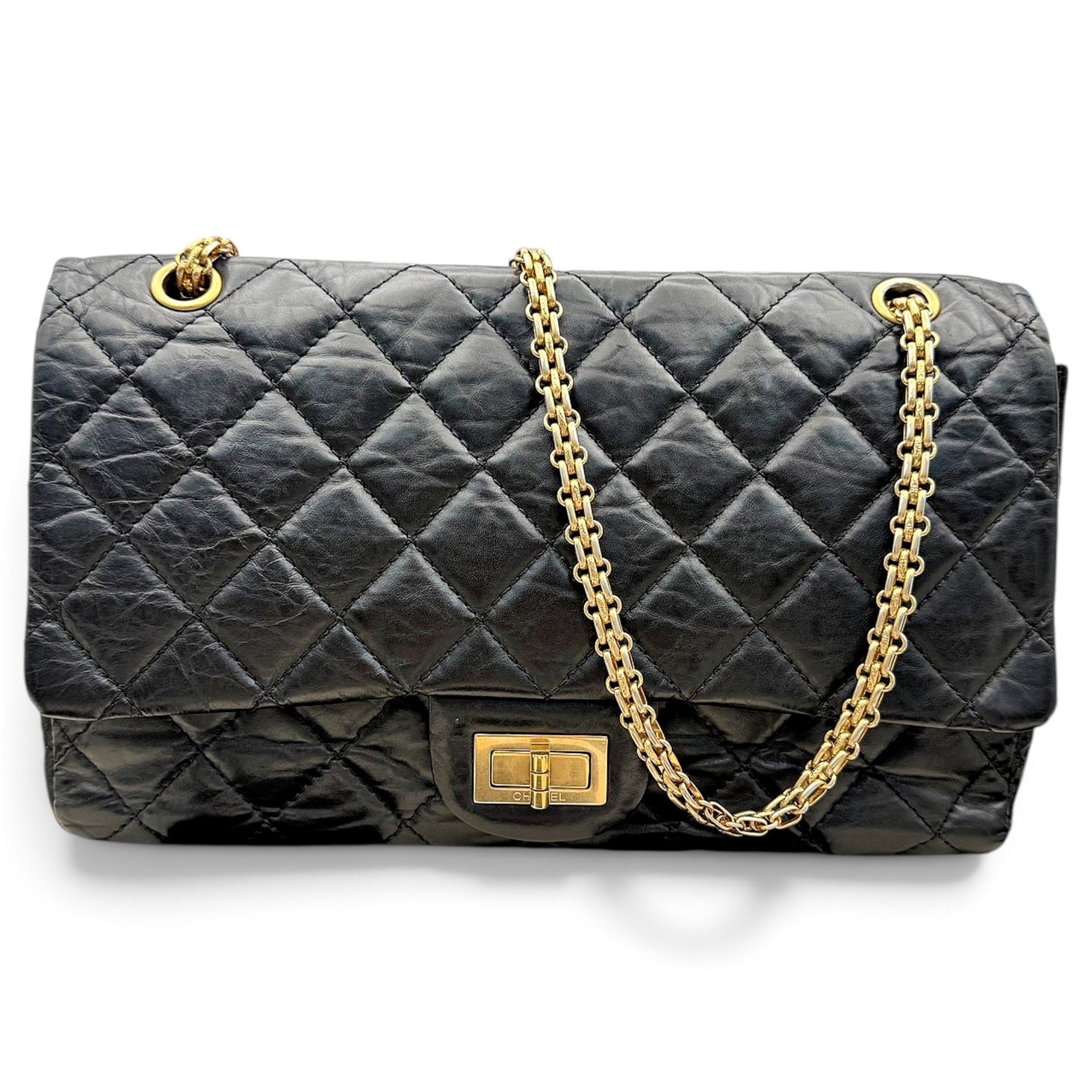 2.55 leather handbag