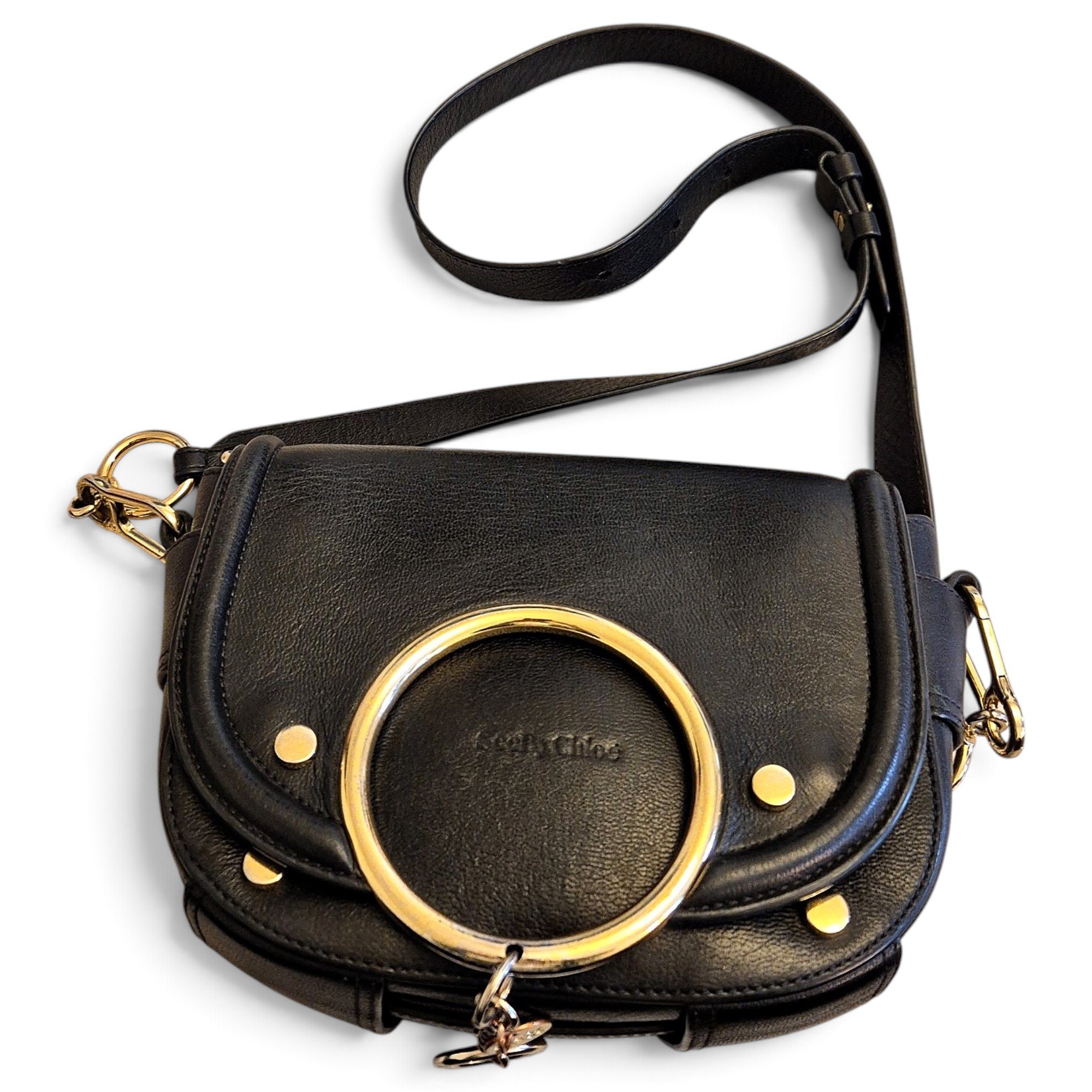 Leather crossbody bag