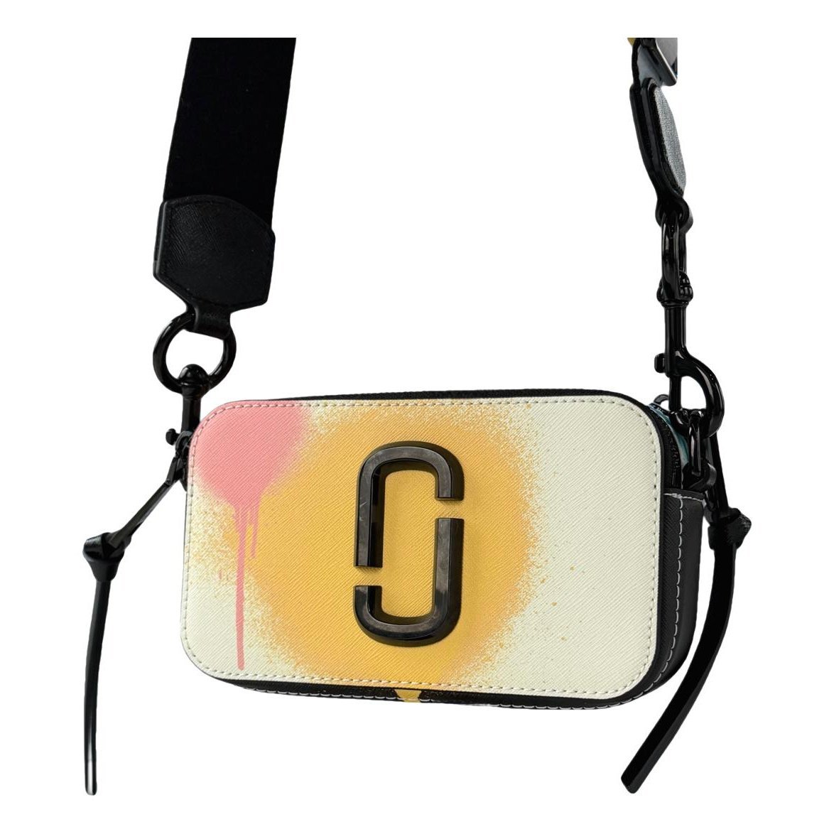 Snapshot leather crossbody bag