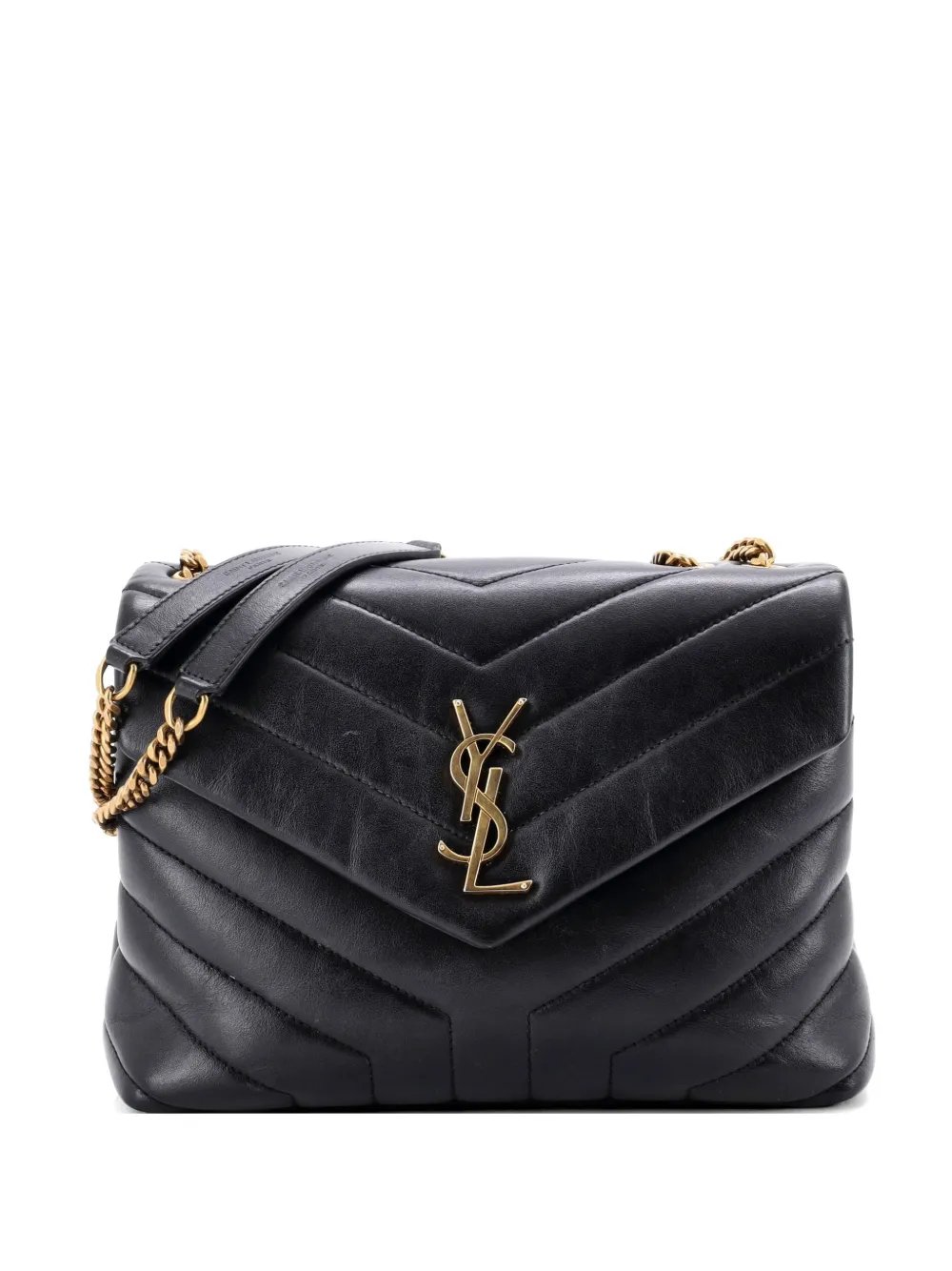 Loulou Matelasse Chevron Leather Small shoulder bag