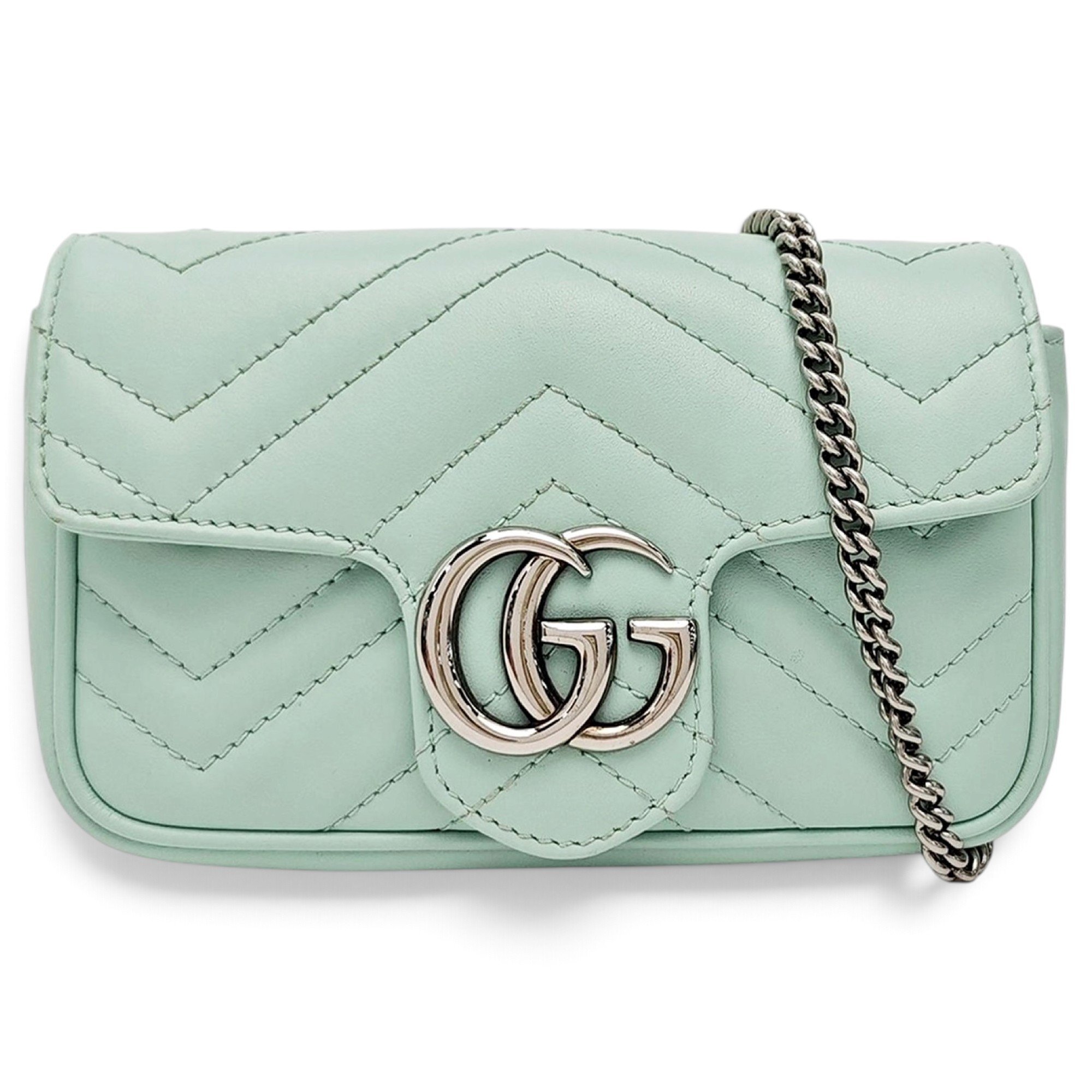 GG Marmont Flap leather crossbody bag