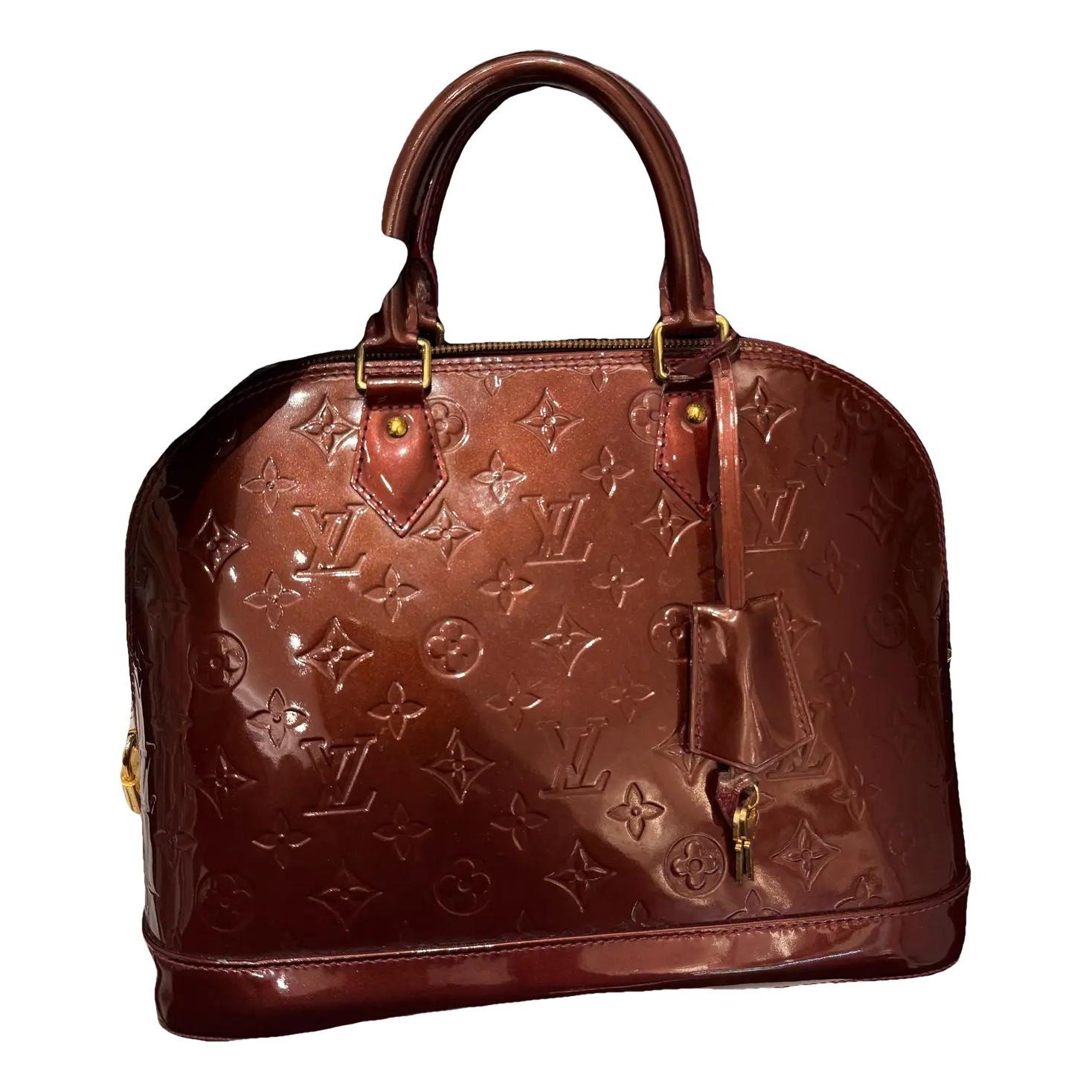 Alma patent leather handbag