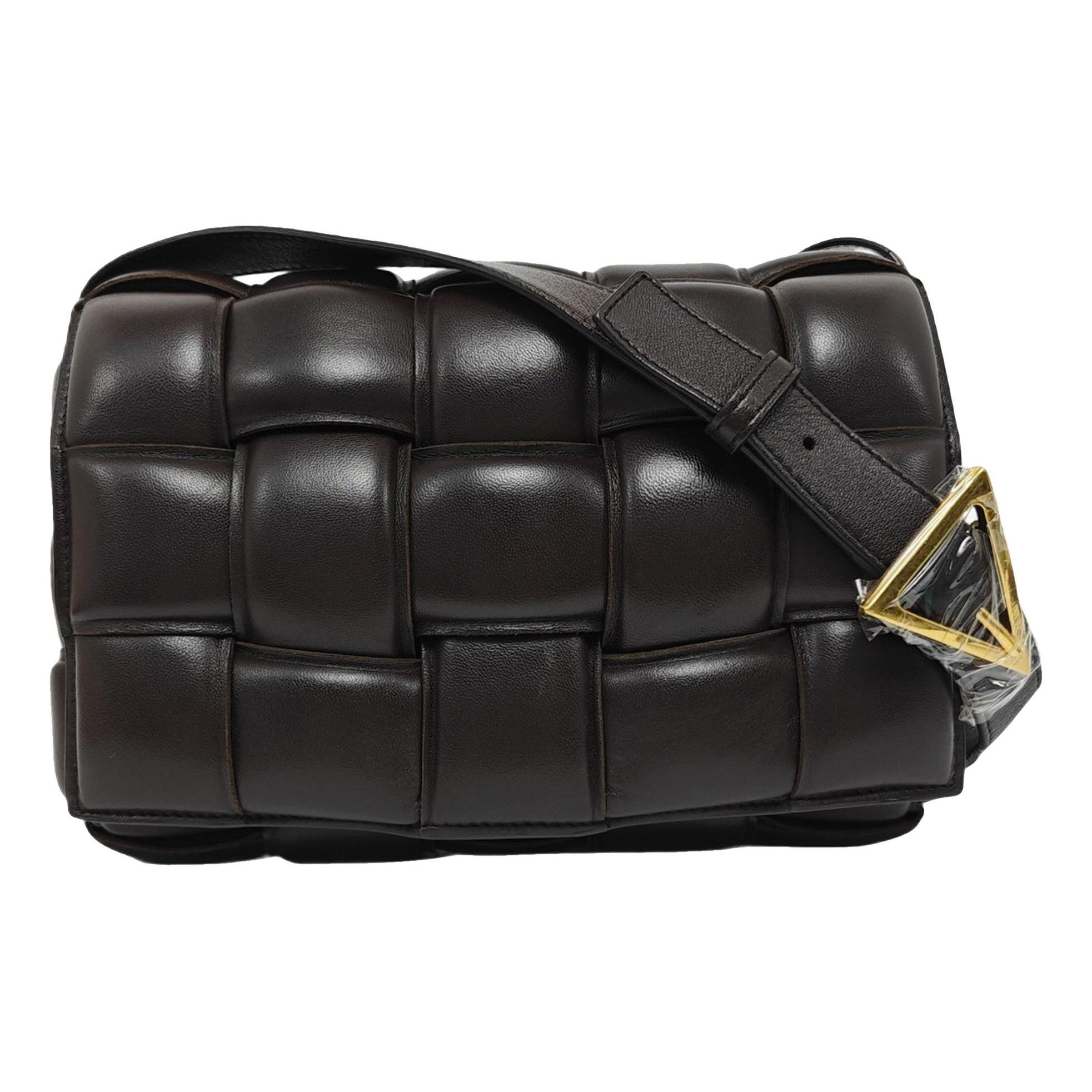 Cassette Padded leather crossbody bag