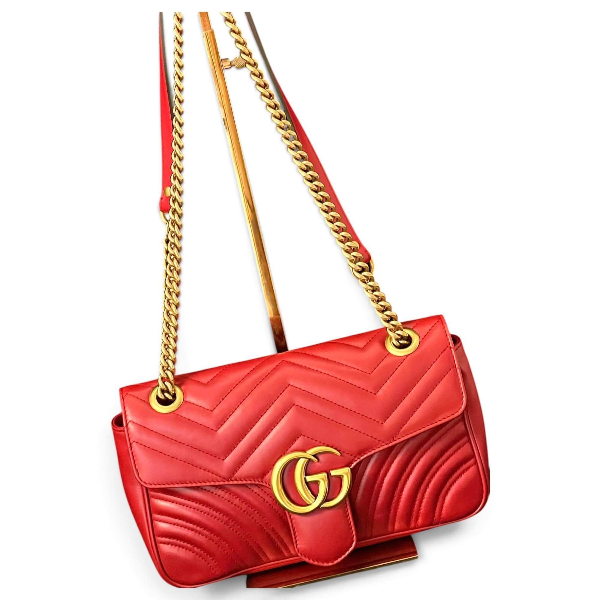 Marmont leather handbag