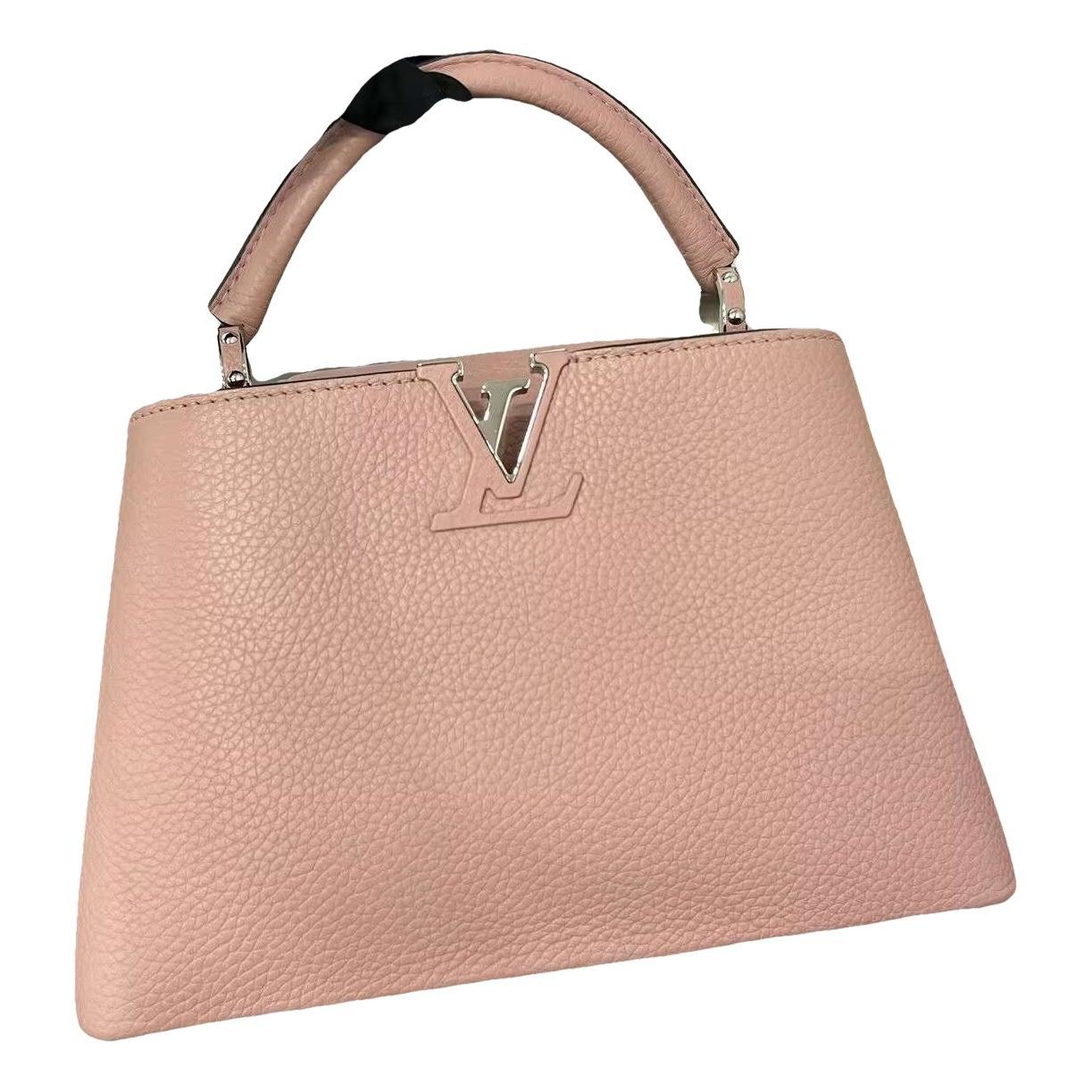 Capucines leather handbag