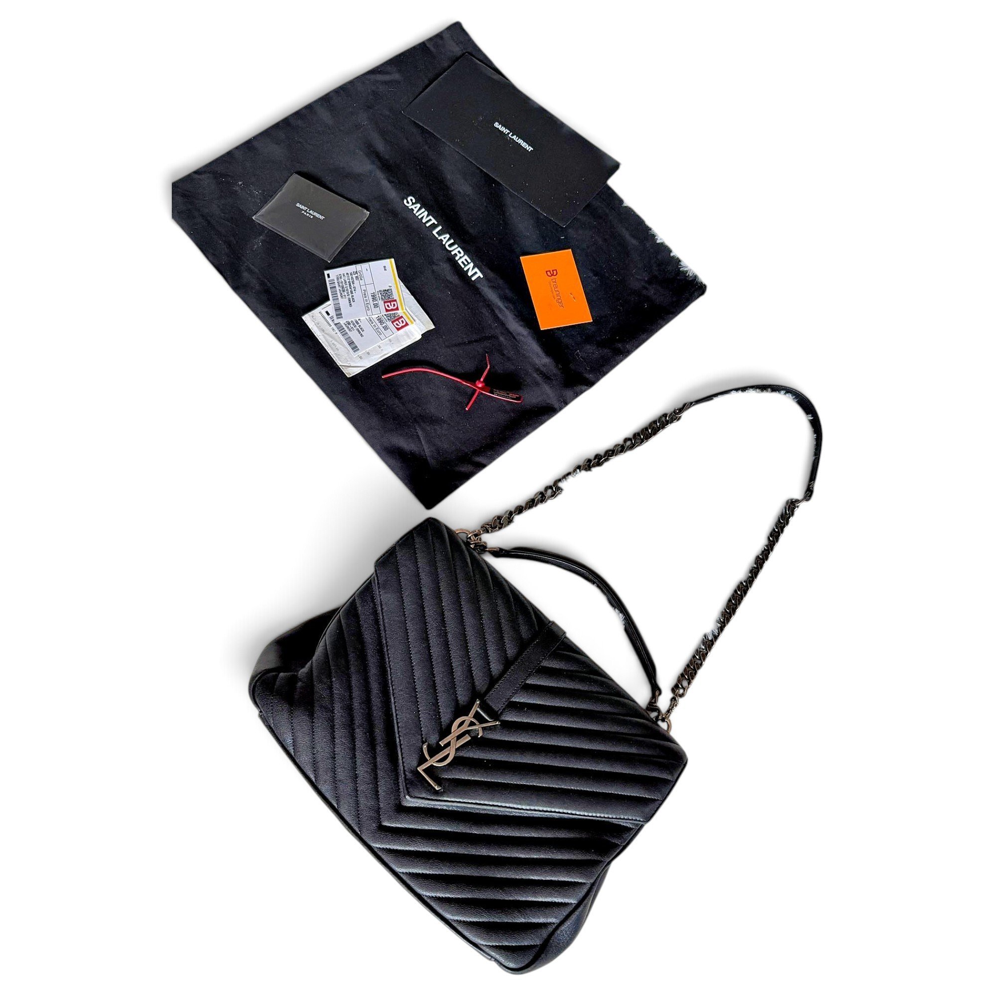 Leather handbag